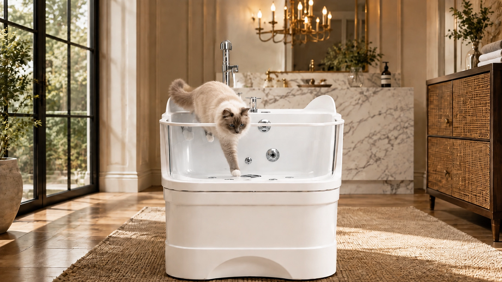 PetSPA Ozone Bathtub Mini · Bubble Spa · GuardLynx
