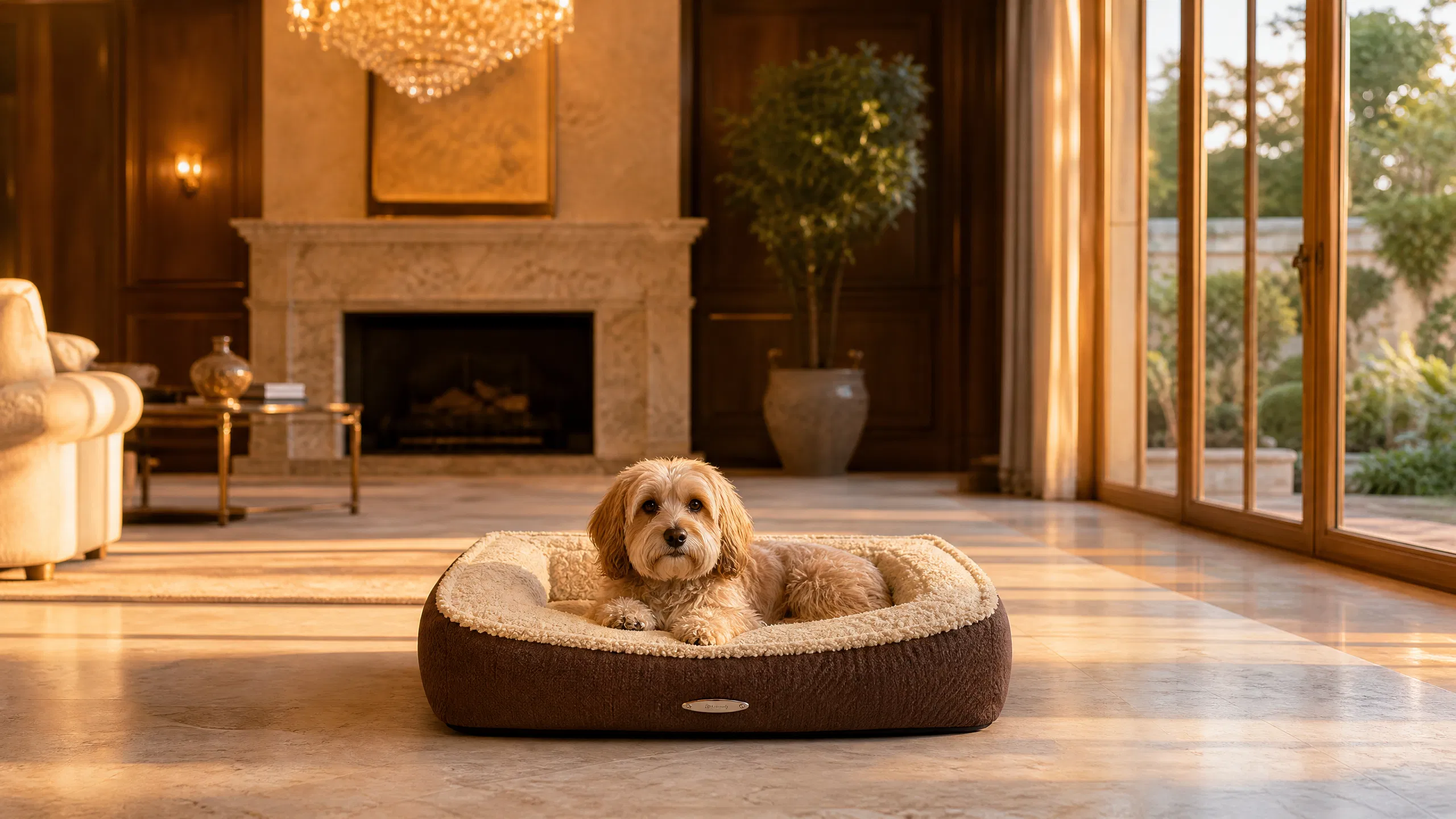 Comfortable Washable Pet Fence Bed · GuardHound DOG