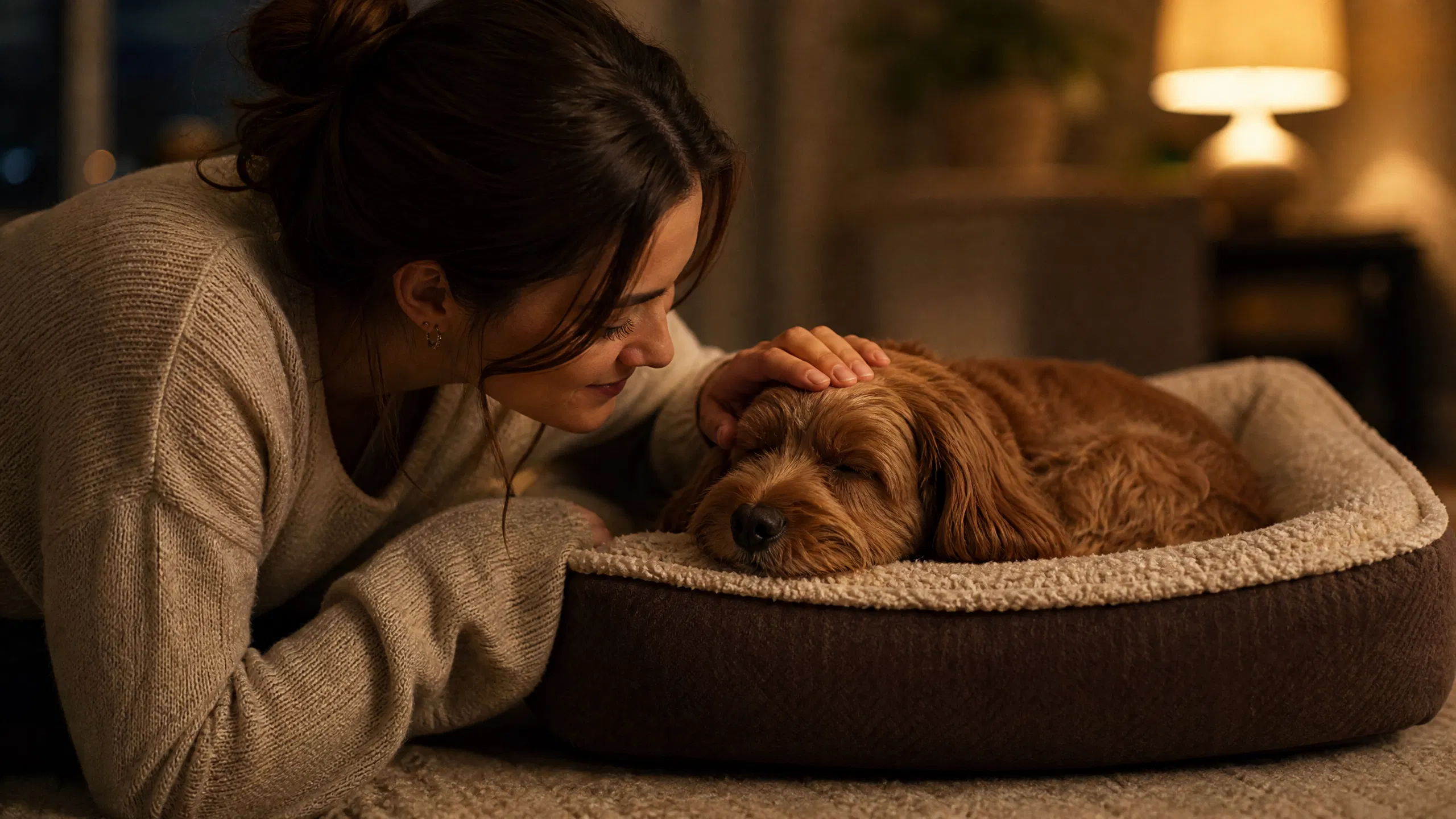 Comfortable Washable Pet Fence Bed · Night Watch · GuardHound DOG