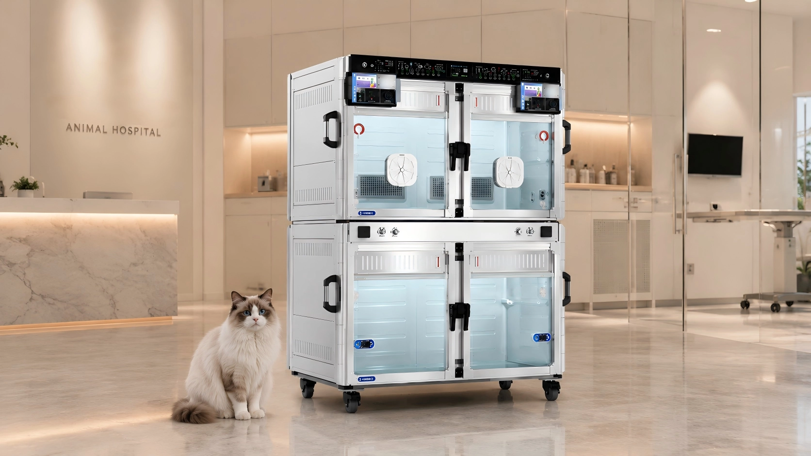SmartCare Oxygen Recovery Cabin for Pets · GuardLynx