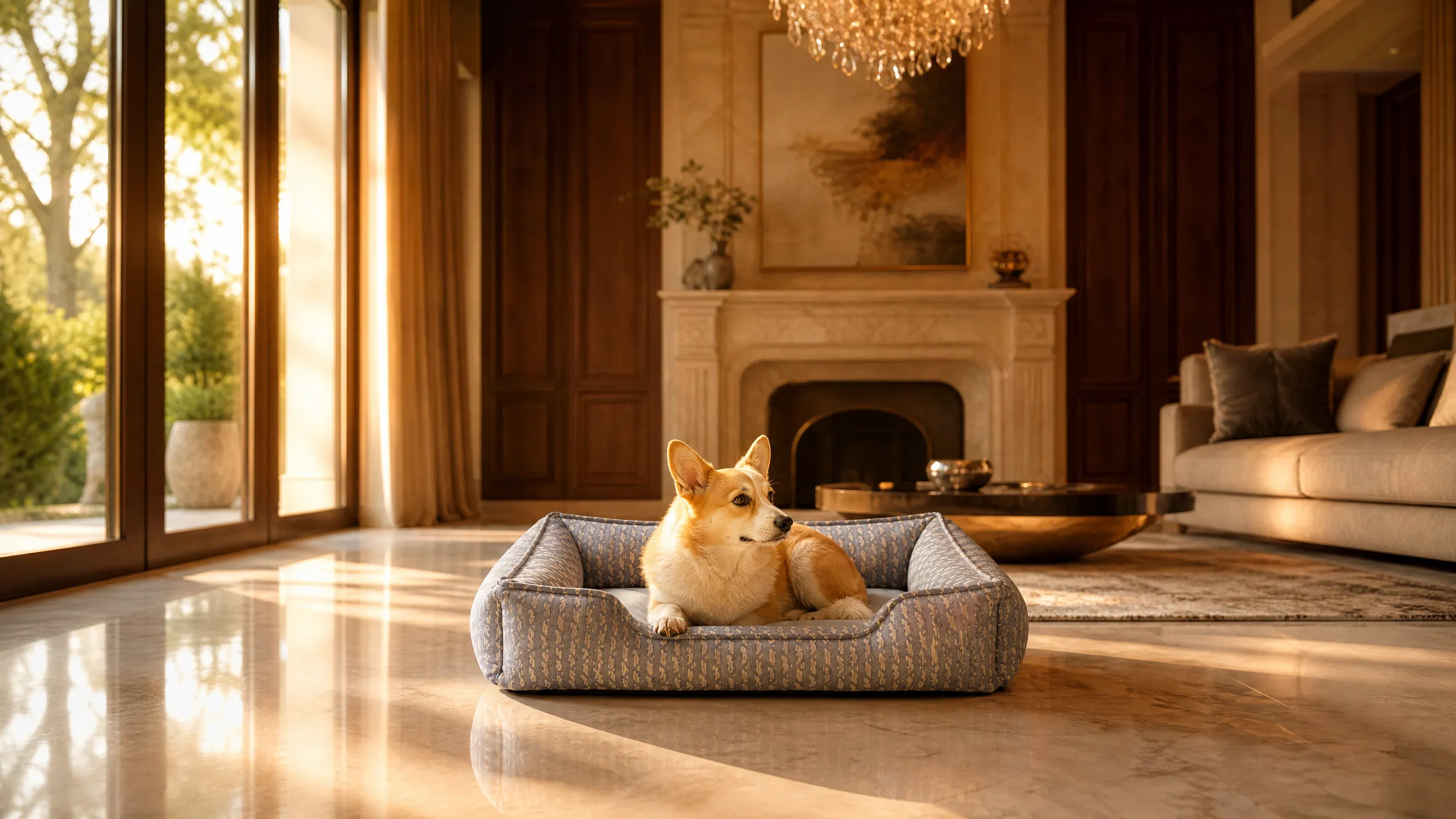 Luxury Memory Foam Dog Bed · GuardHound DOG