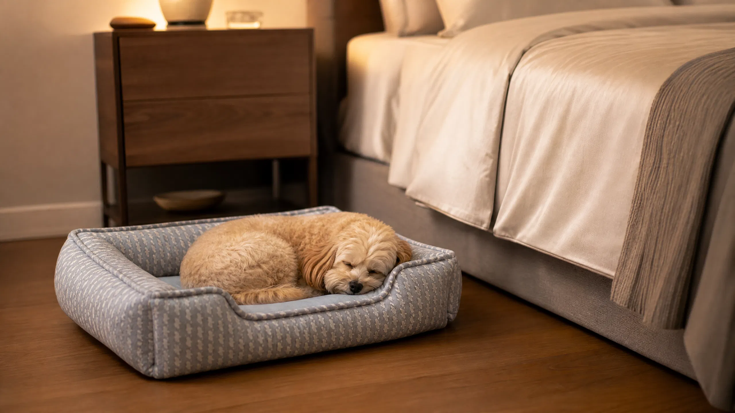 Luxury Memory Foam Dog Bed · Memory Foam Support · GuardHound DOG
