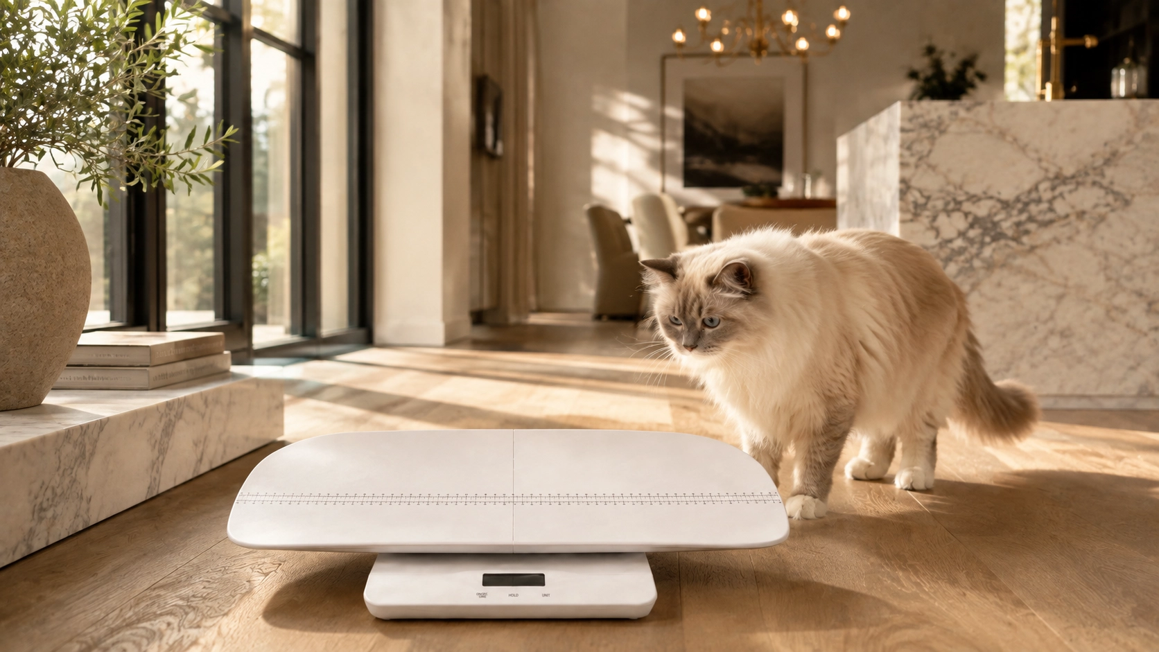 Graduated Professional Pet Weight Scale · GuardLynx