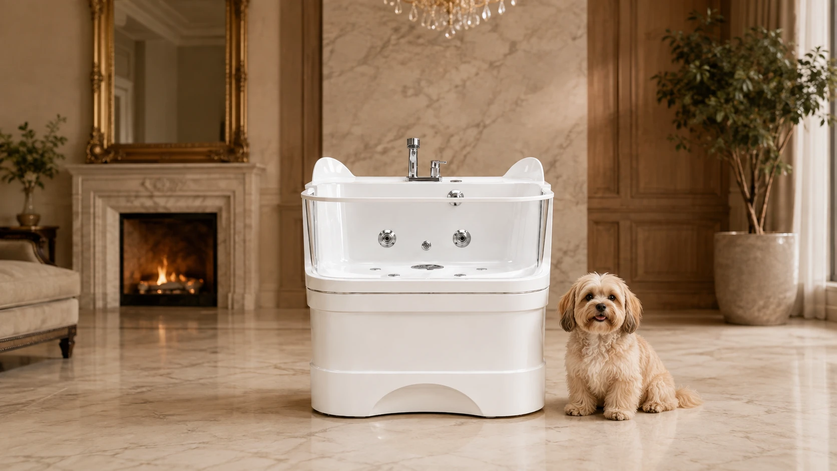 GuardHound Pet SPA Ozone Bathtub Mini · GuardHound DOG