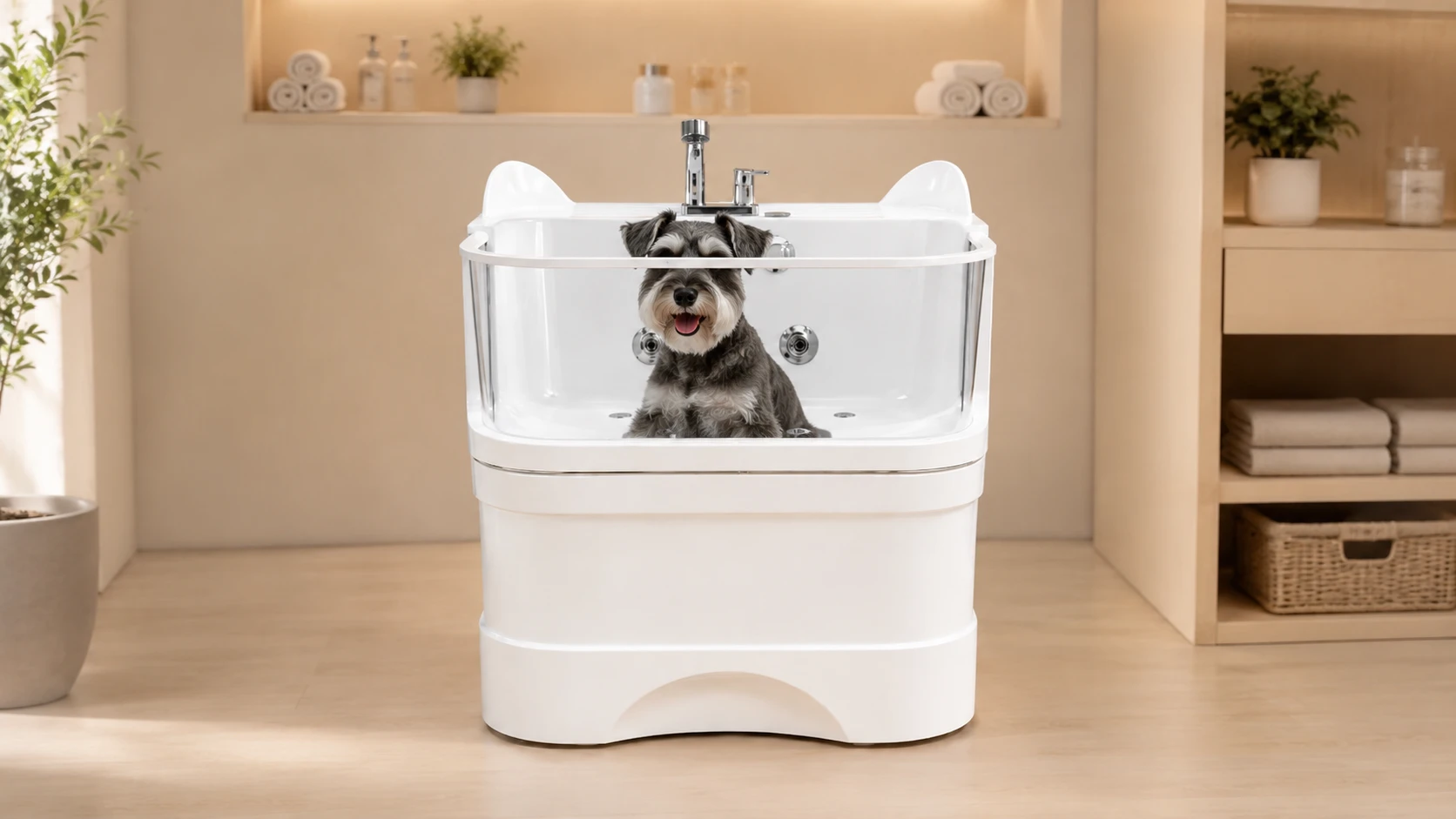GuardHound Pet SPA Ozone Bathtub Mini · Constant Temperature · GuardHound DOG