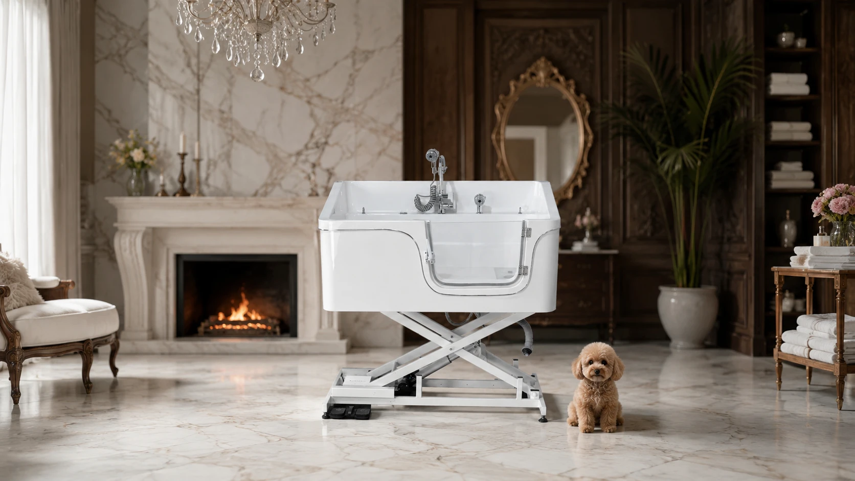 GuardHound Pet Spa Bubble Bath Tub · Detail image 1 · GuardHound DOG