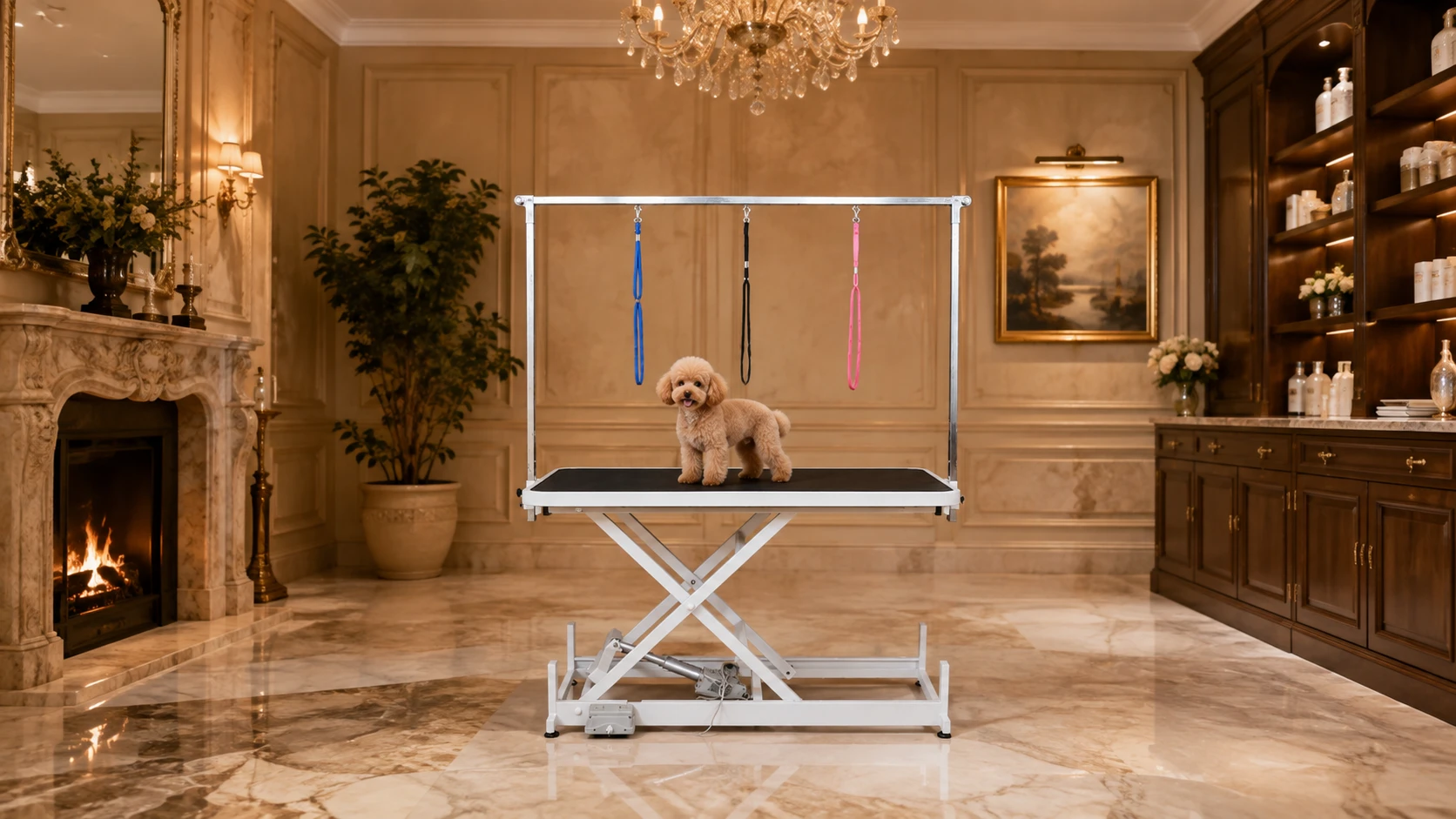 Electric Lift Pet Grooming Table with Remote · Detail image 1 · GuardHound DOG