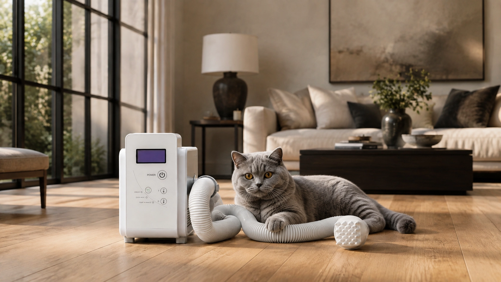 Smart Flea Comb with UV Sterilization · USB Charging · GuardLynx