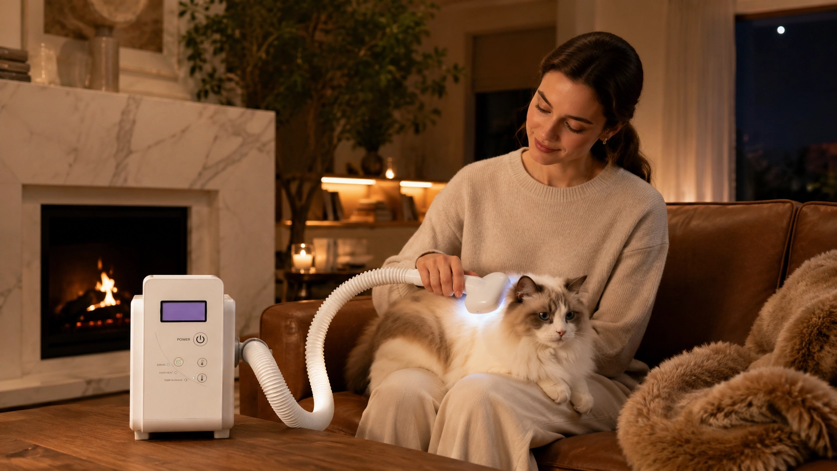 Smart Flea Comb with UV Sterilization · Nighttime Pampering for Ragdoll · GuardLynx