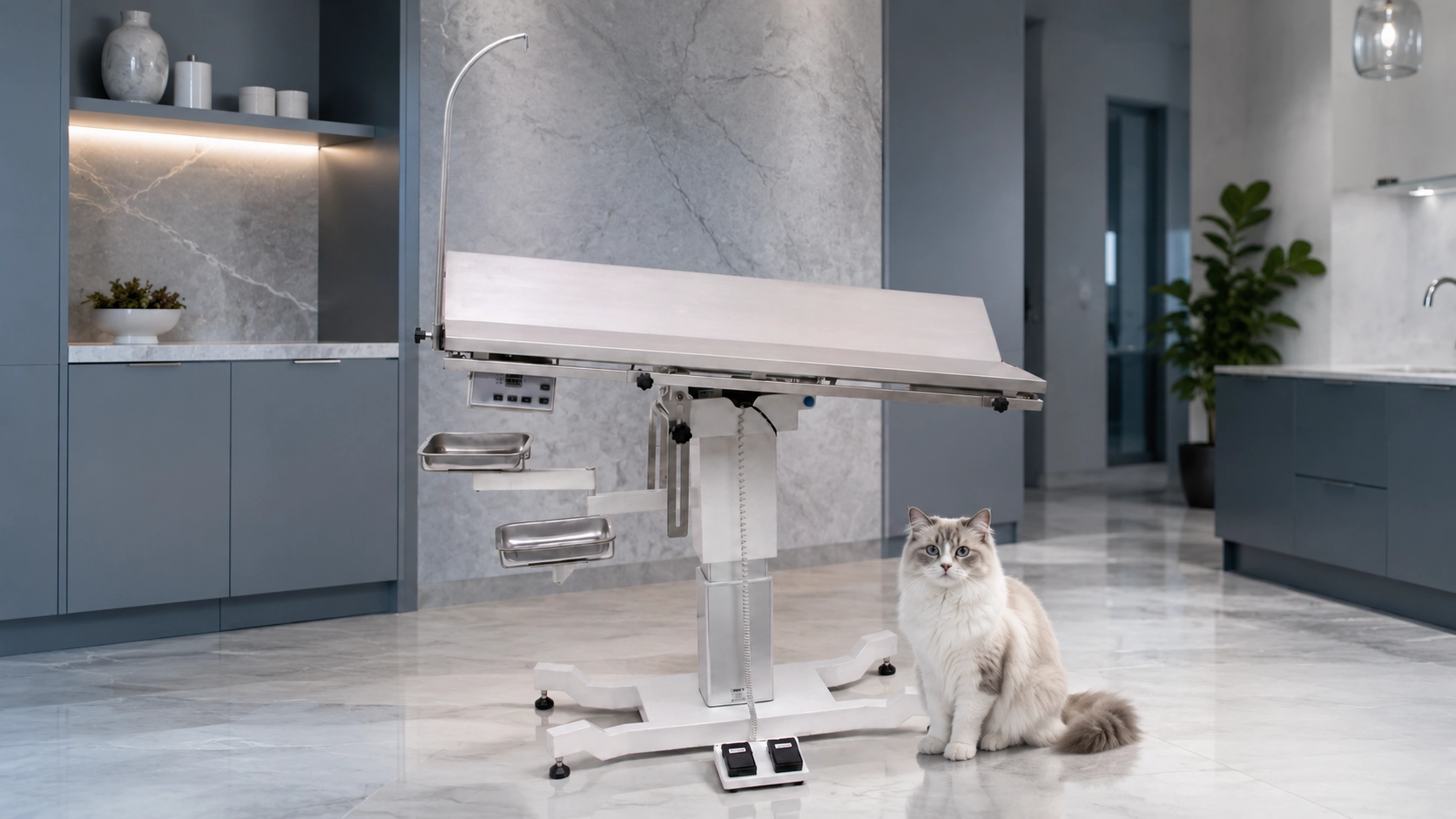 Universal Electric Lift Veterinary Surgery Table · GuardLynx
