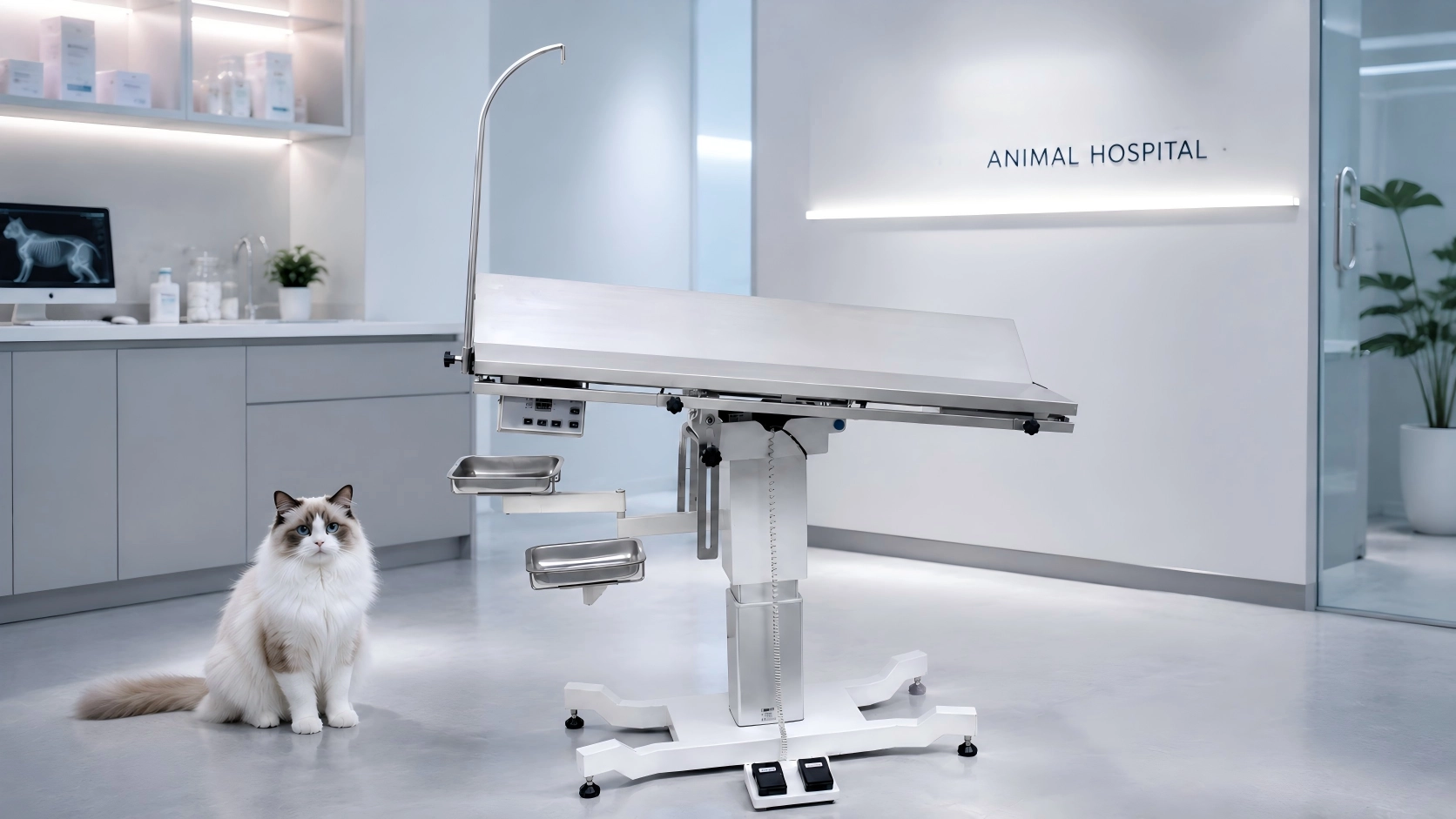 Universal Electric Lift Veterinary Surgery Table · Electric Lift · GuardLynx