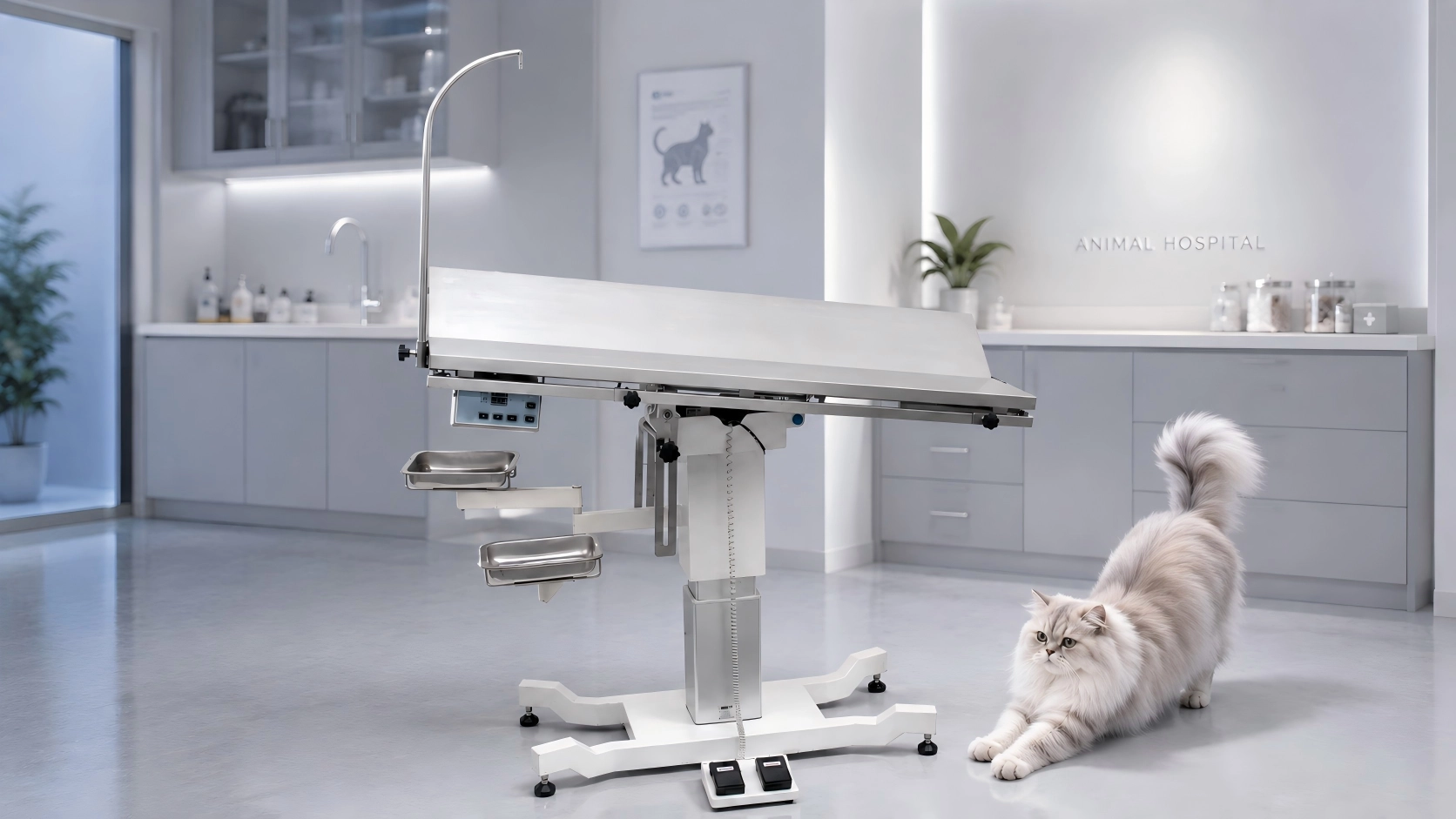 Universal Electric Lift Veterinary Surgery Table · High Load Capacity · GuardLynx