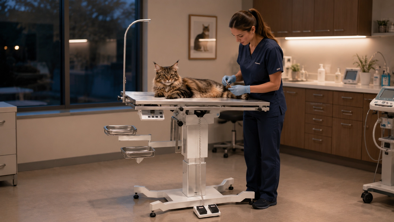 Universal Electric Lift Veterinary Surgery Table · Breeding Facility · GuardLynx
