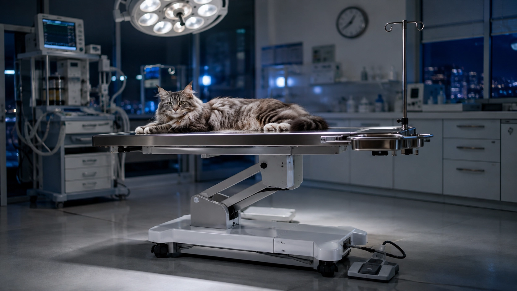 Universal Electric Lift Veterinary Surgery Table · Rescue Center · GuardLynx