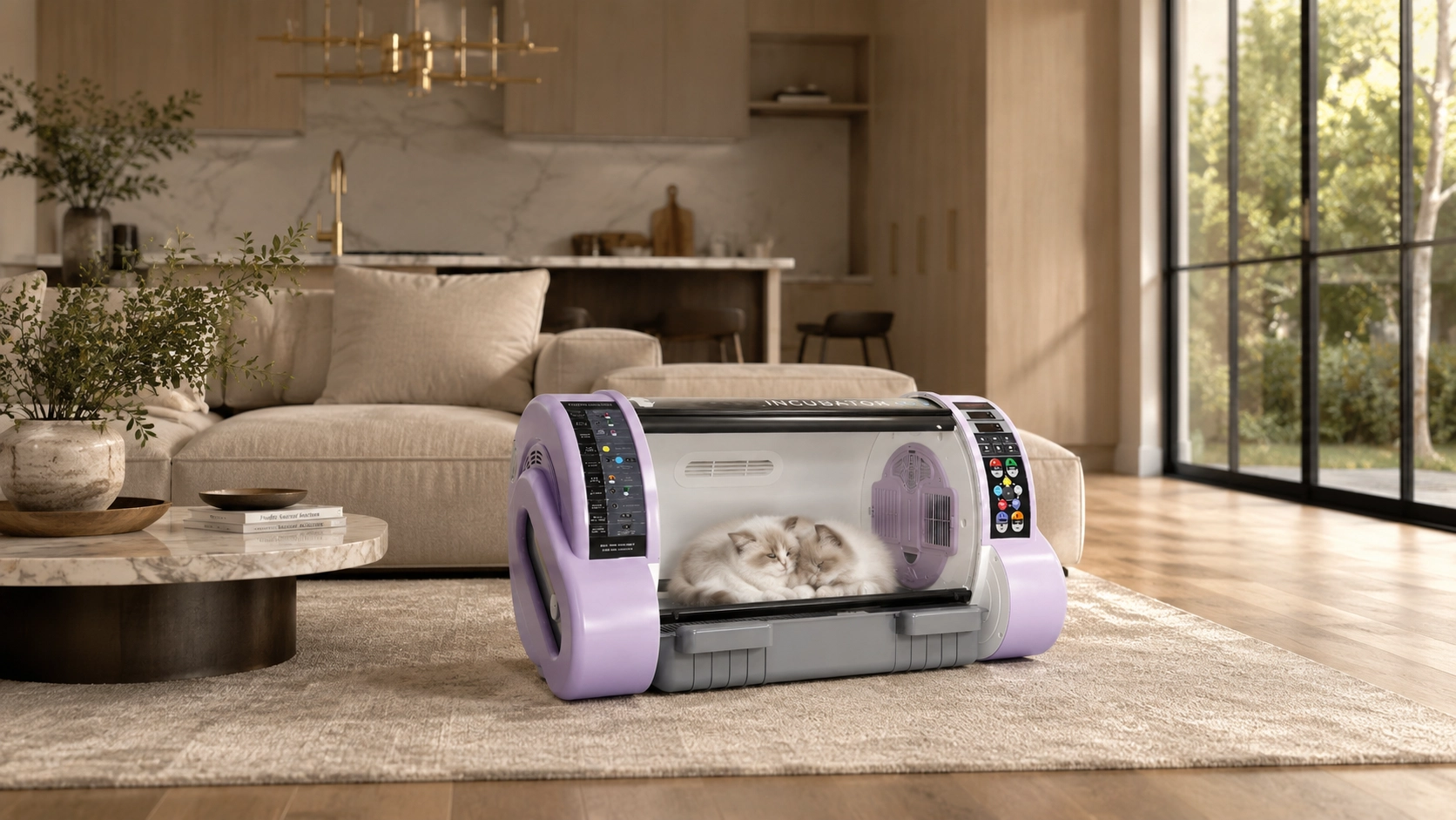 Smart Thermostatic Breeding Chamber · Precise Temperature Control · GuardLynx