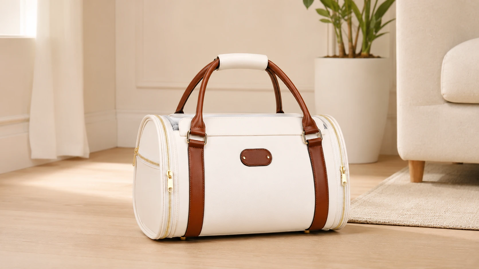 Luxury Pet Carrier Travel Bag · Detail image 1 · GuardHound DOG