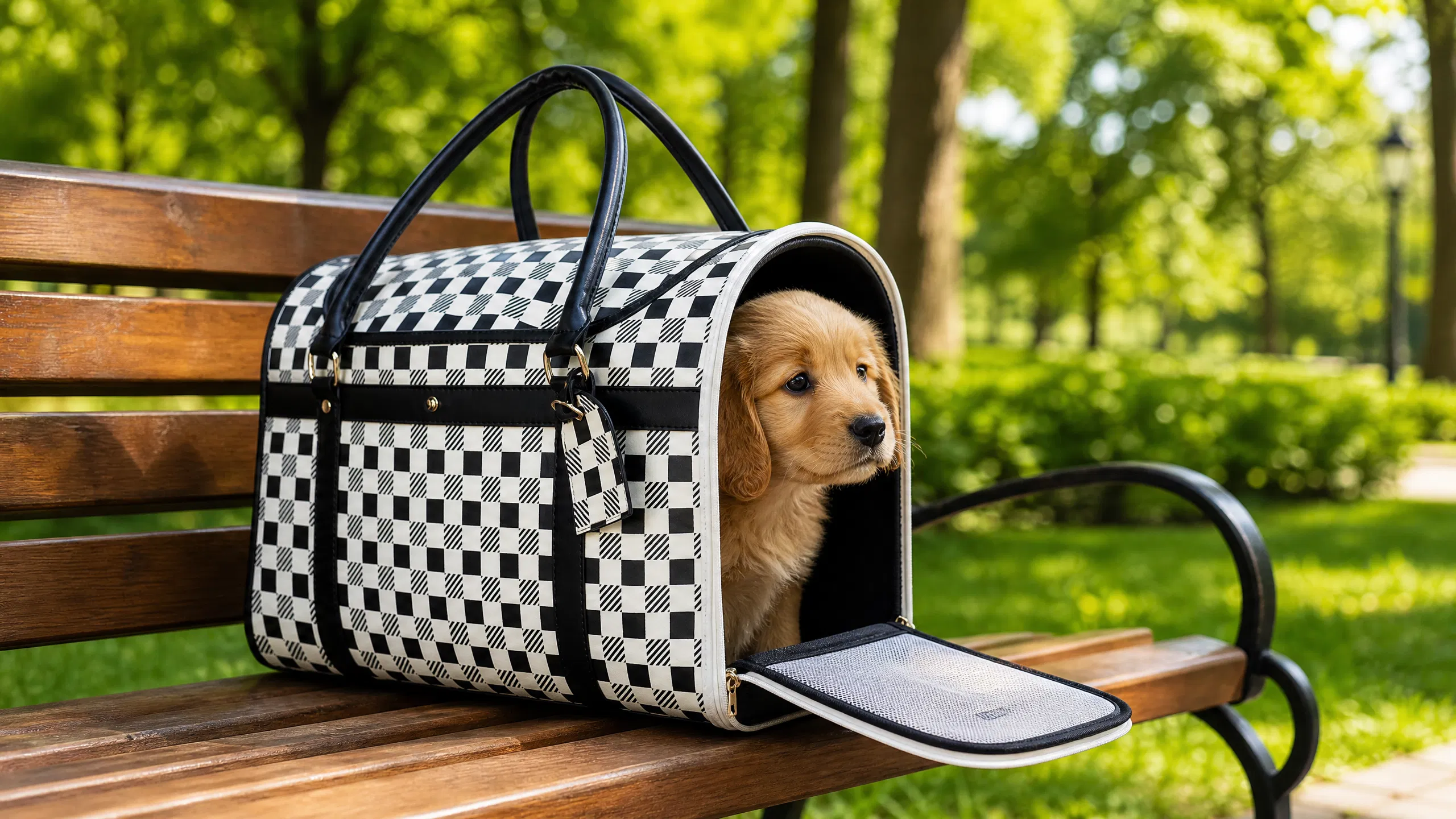 GuardHound Luxury Multi-Function Pet Travel Bag · Foldable Design · GuardHound DOG