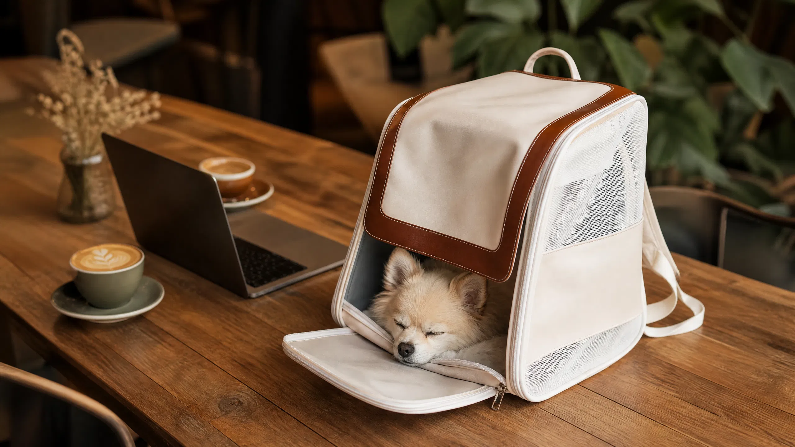 GuardHound Luxury Breathable Pet Carrier Backpack · Anti-Escape Security · GuardHound DOG