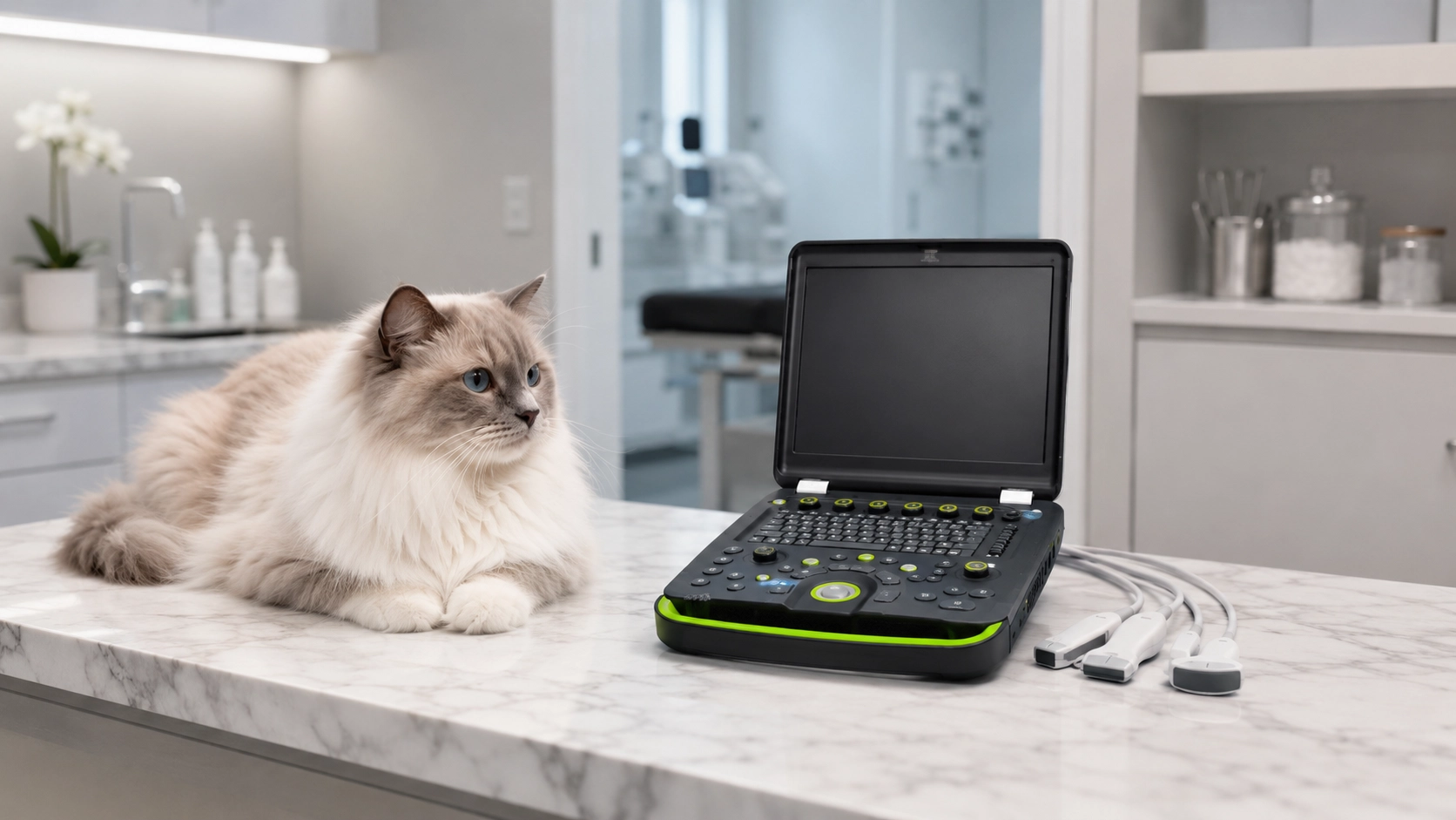 Smart Portable Ultrasound Scanner for Pets · GuardLynx