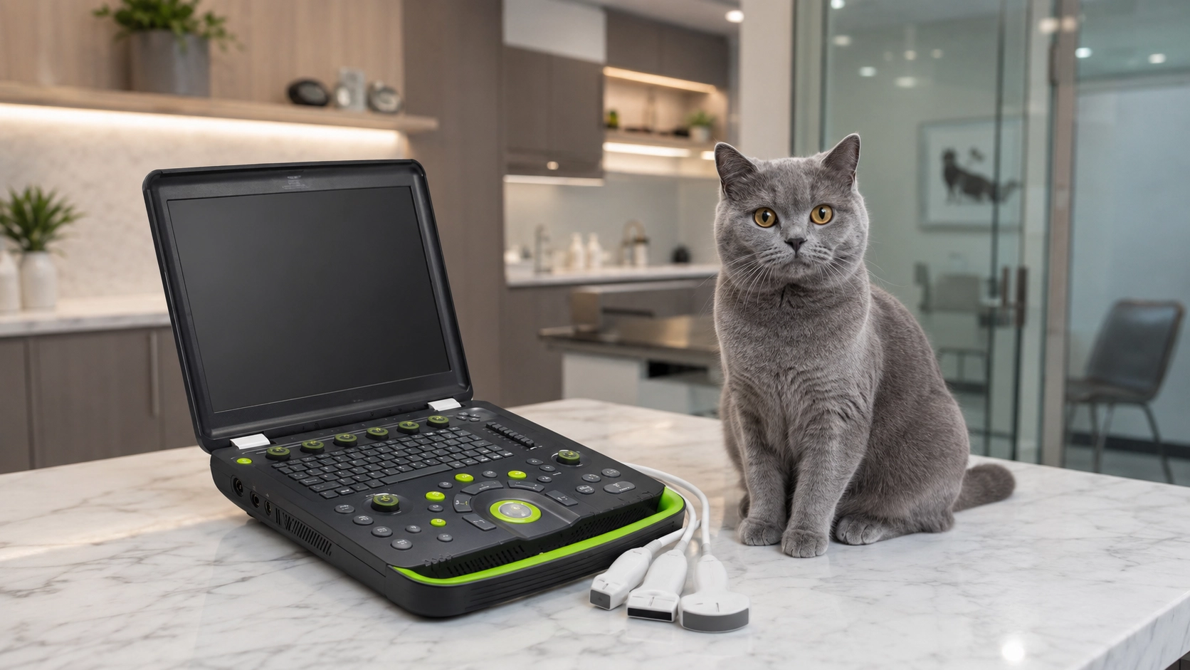 Smart Portable Ultrasound Scanner for Pets · Onyx Black · GuardLynx