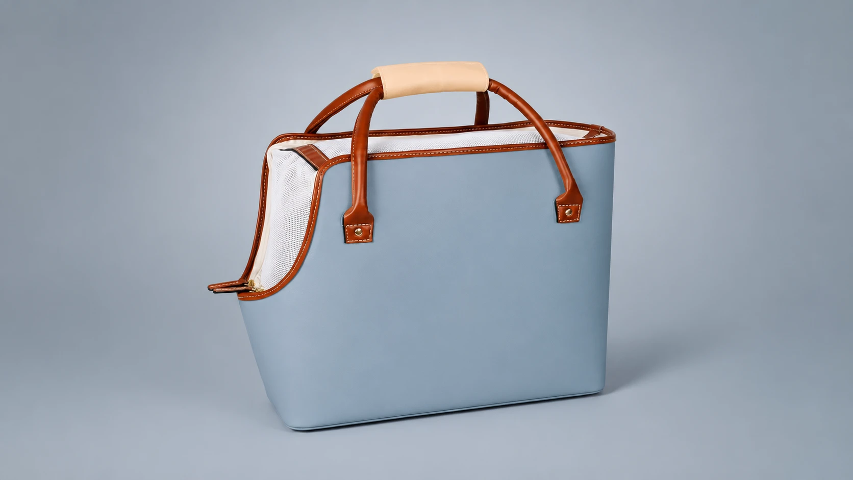 GuardHound Premium Pet Carrier Tote Bag · Mist Blue Gray · GuardHound DOG