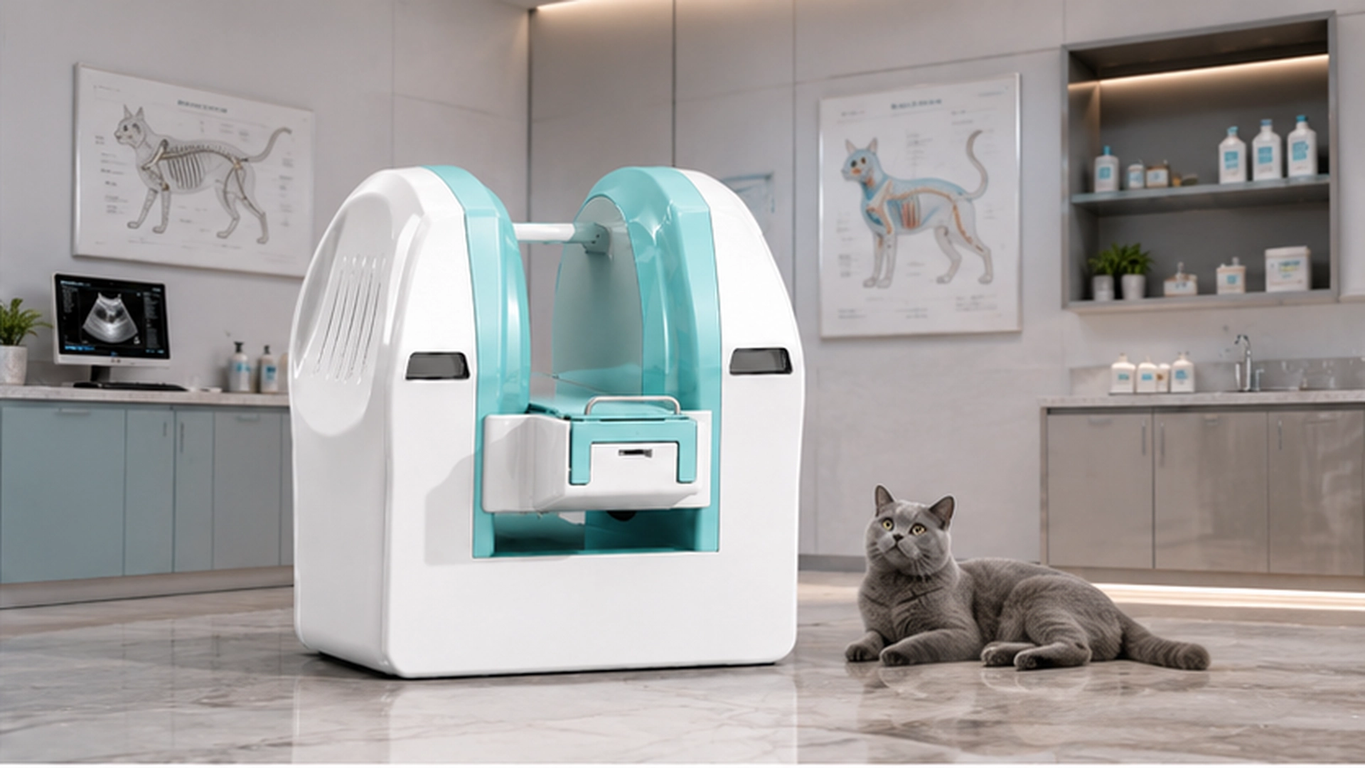 VetScan Pet MRI System · AI-Powered Analysis · GuardLynx