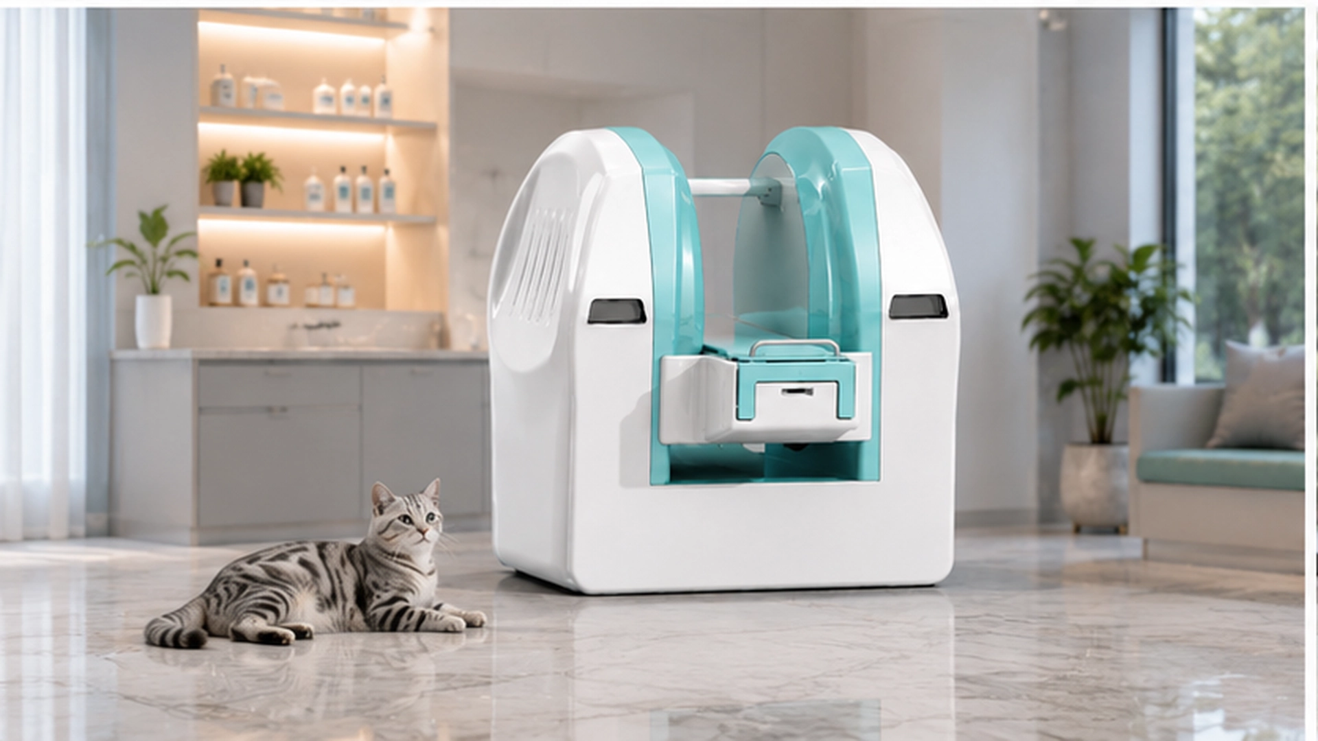 VetScan Pet MRI System · Whisper-Quiet Design · GuardLynx