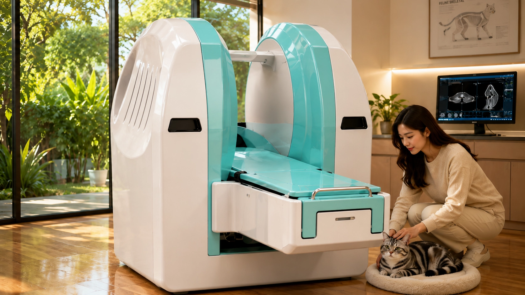 VetScan Pet MRI System · Afternoon Comfort in the Exam Room · GuardLynx