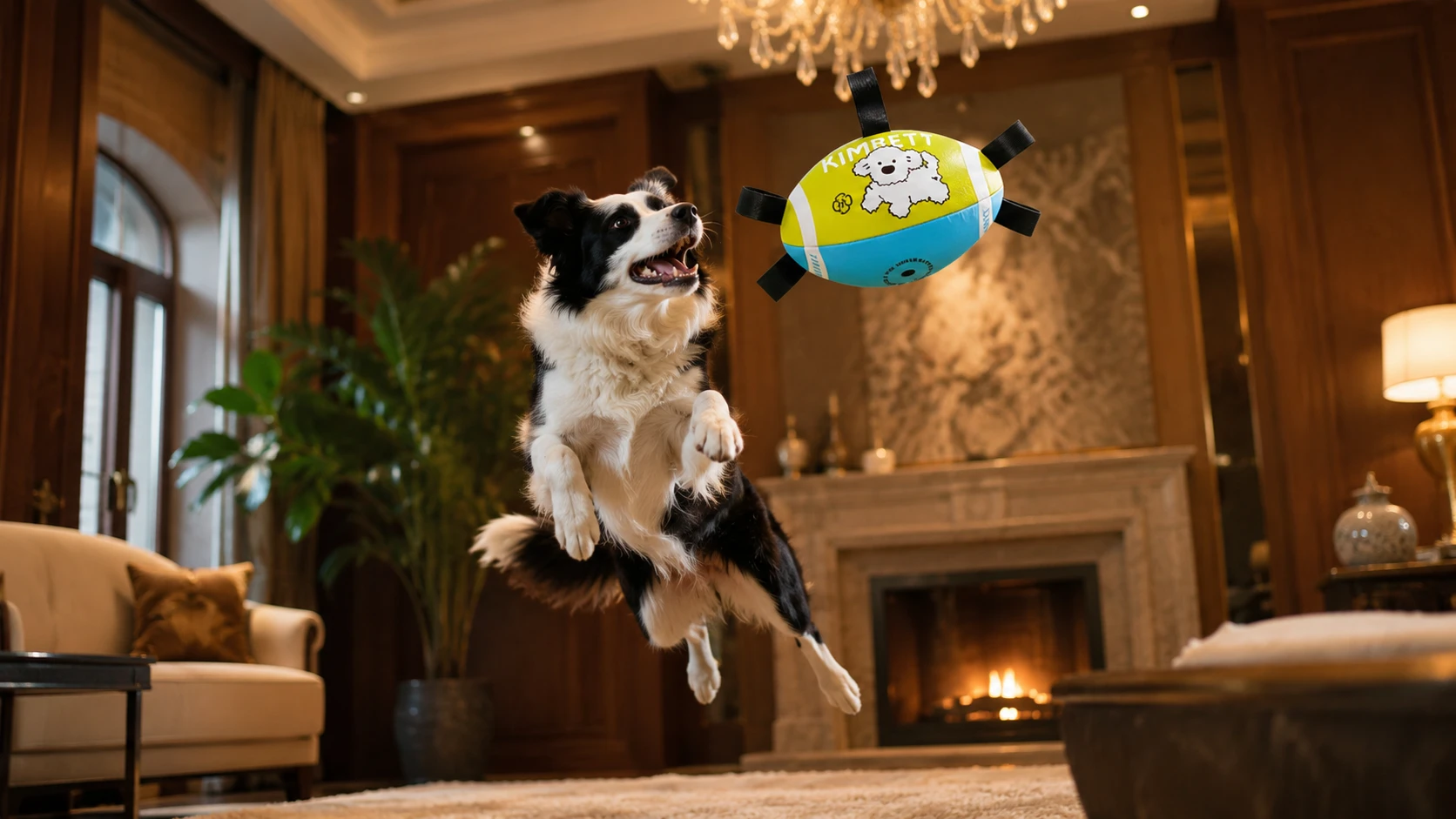 Interactive Motion Pet Play Ball · Food-Grade Silicone · GuardHound DOG