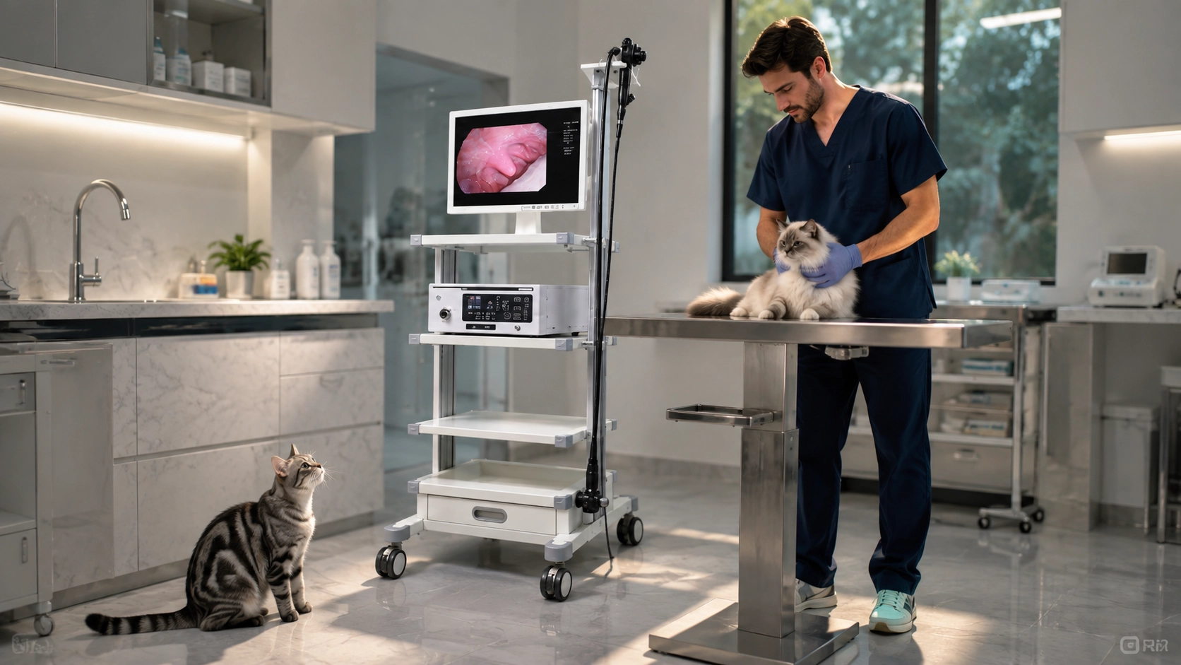 PetScope Pro Veterinary Endoscope System · HD Clarity · GuardLynx