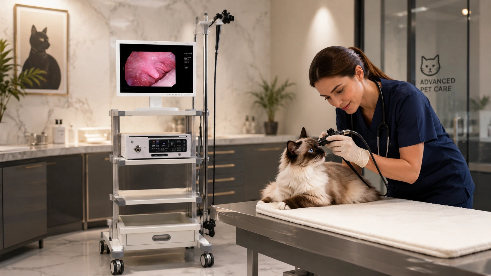 PetScope Pro Veterinary Endoscope System · Flexible Probe · GuardLynx