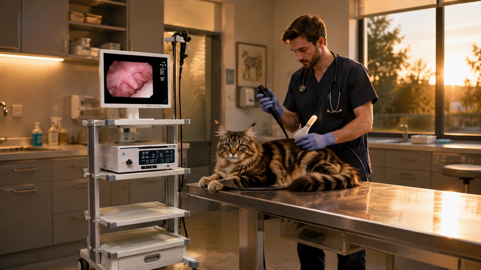 PetScope Pro Veterinary Endoscope System · Evening Health Monitoring · GuardLynx