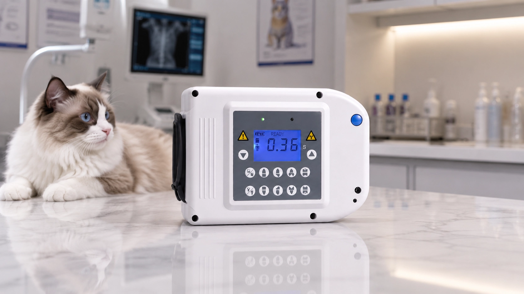 Handheld Veterinary X-Ray System · Lightweight & Ergonomic · GuardLynx