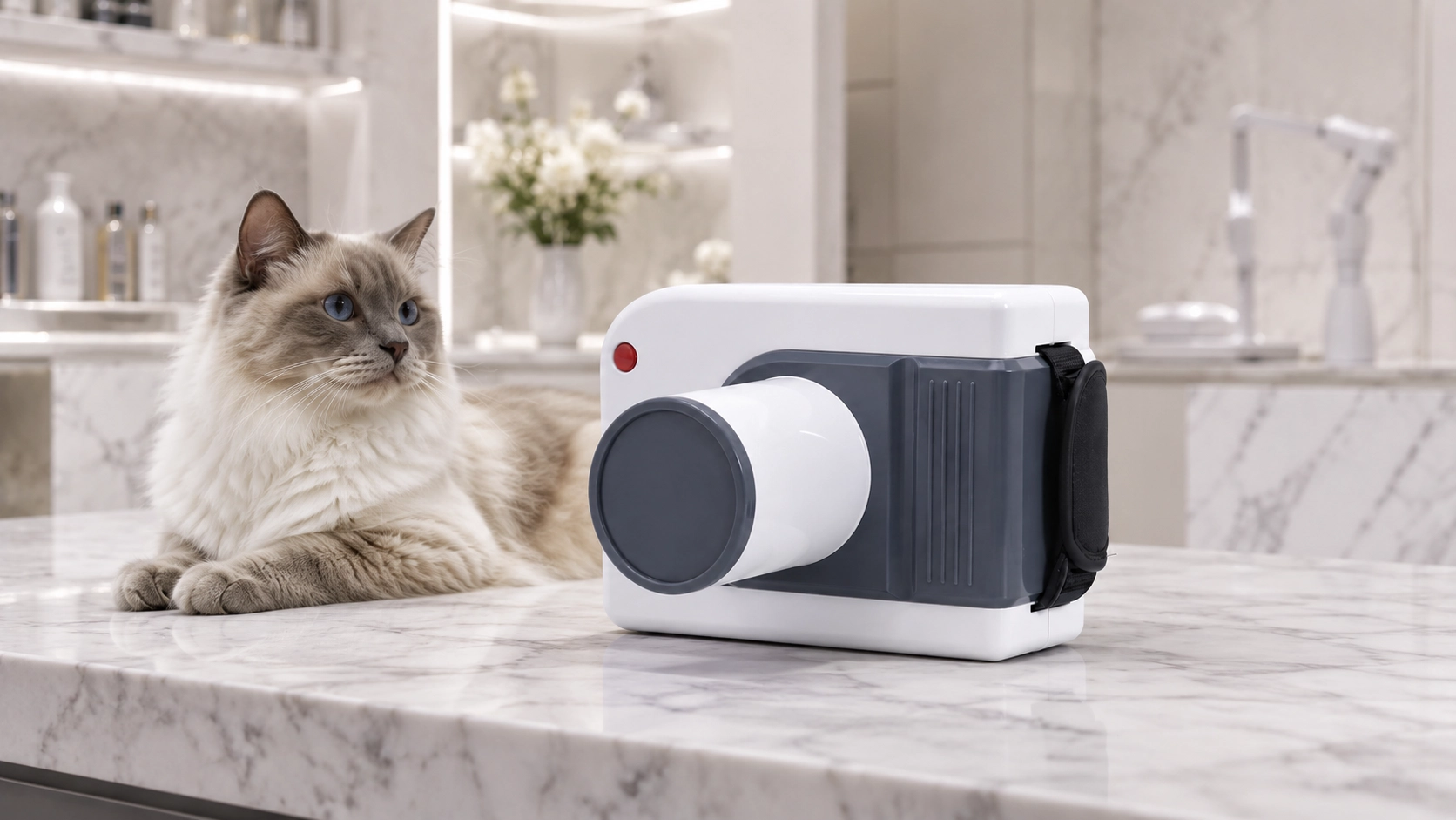 Handheld Veterinary X-Ray System · Moonlight White · GuardLynx