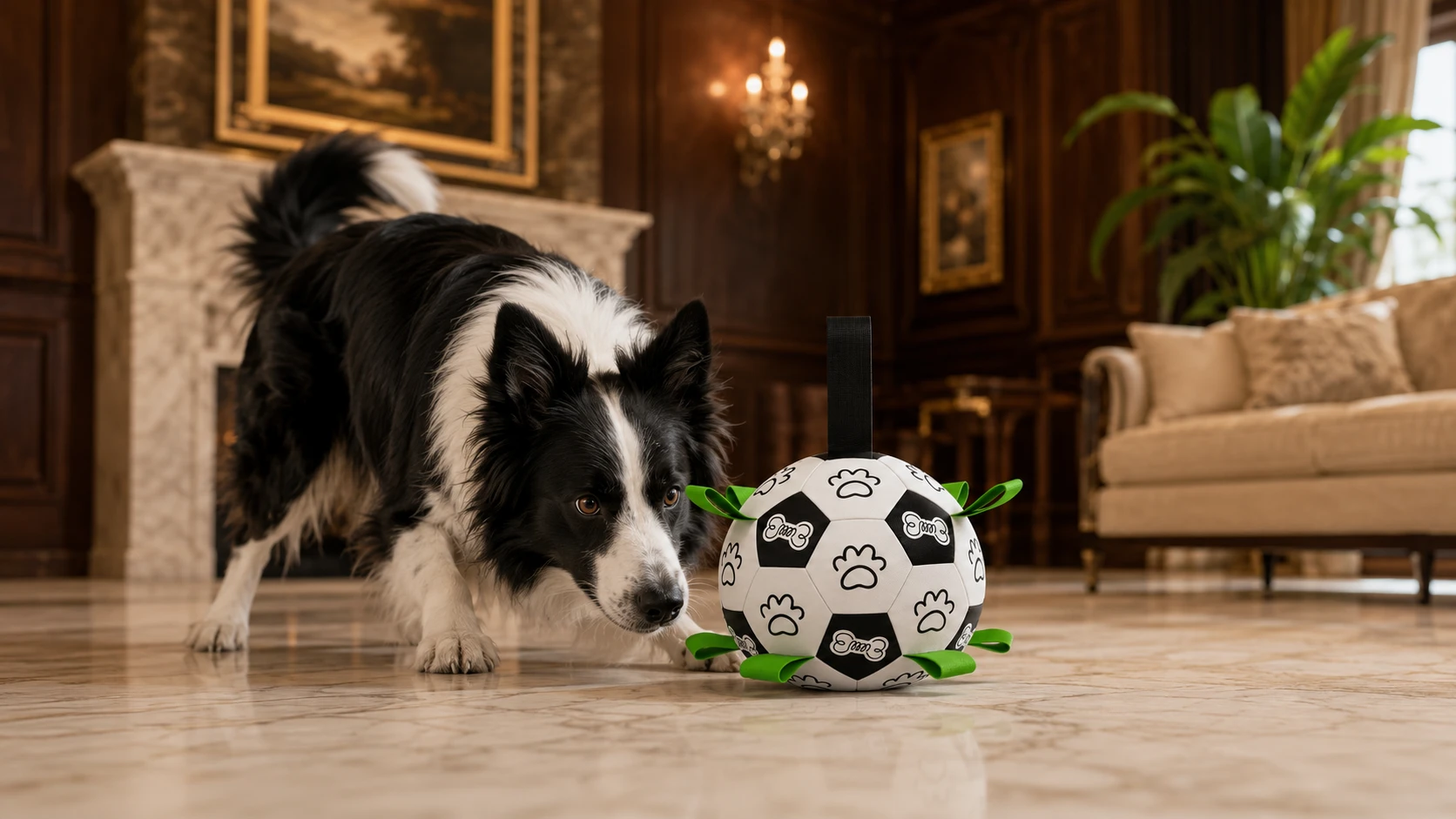 Durable Interactive Squeaky Ball for Dogs · GuardHound DOG