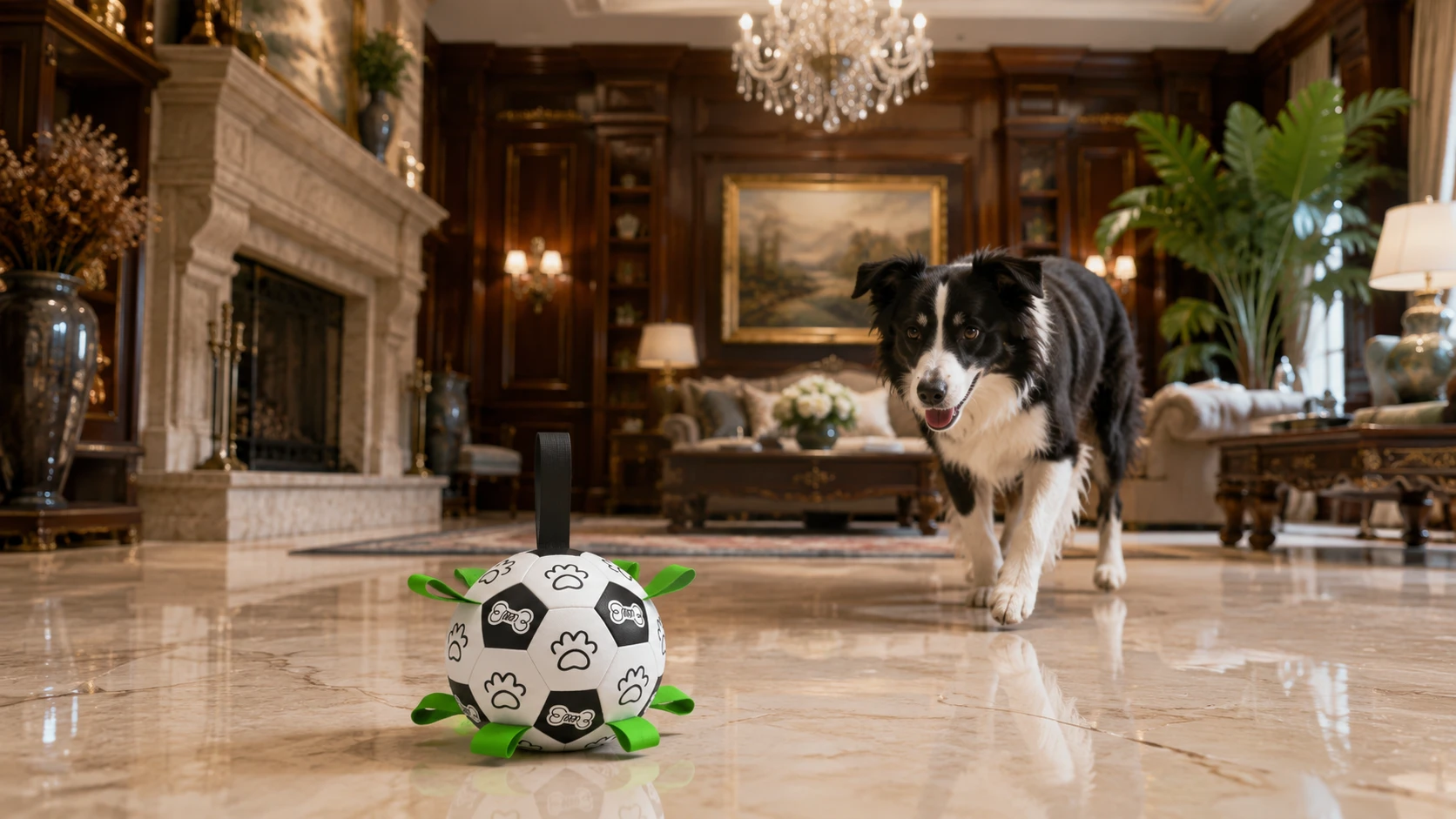 Durable Interactive Squeaky Ball for Dogs · Detail image 1 · GuardHound DOG