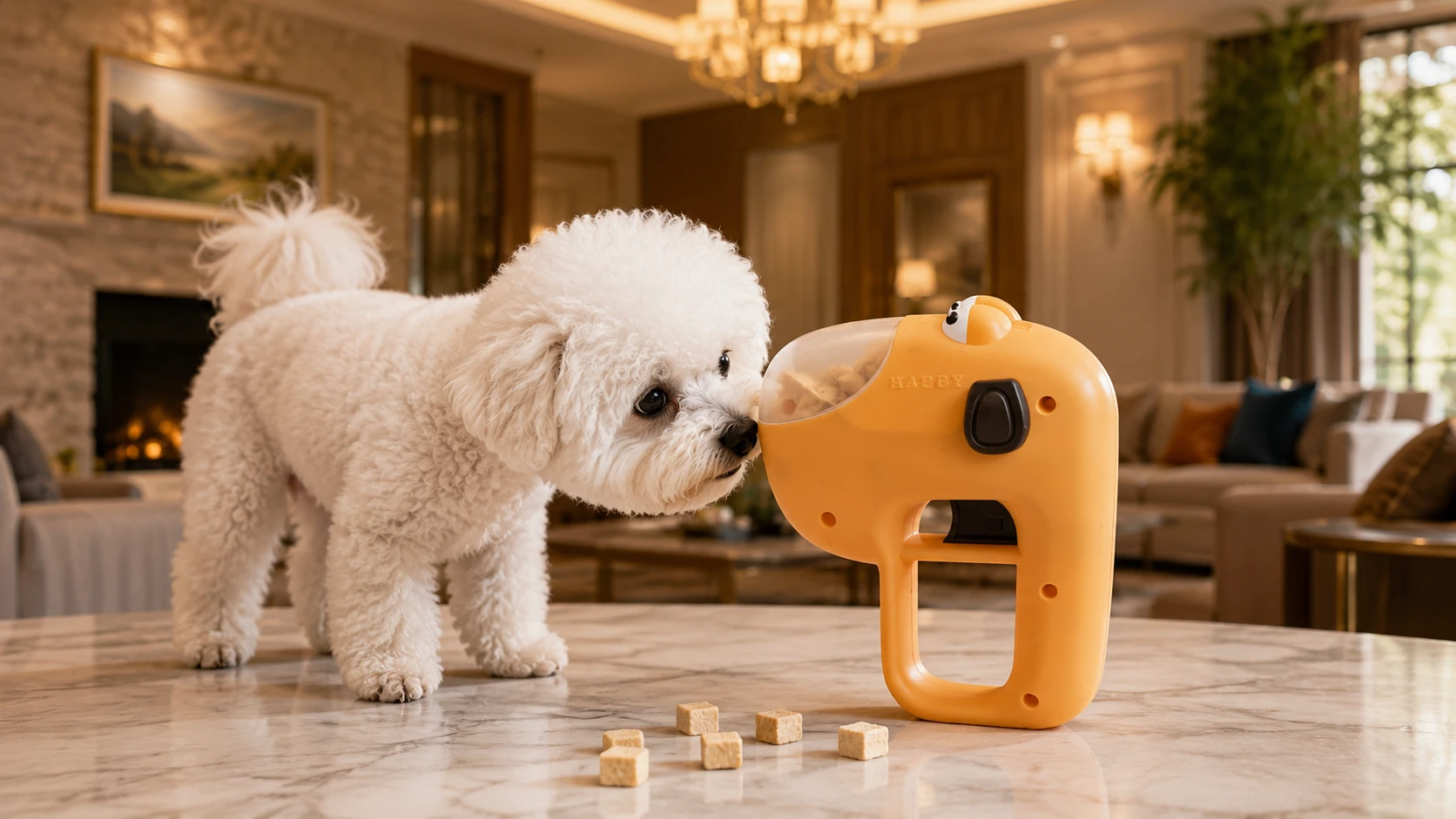 GuardHound Interactive Hide-and-Seek Puzzle Toy · Anti-Roll Design · GuardHound DOG