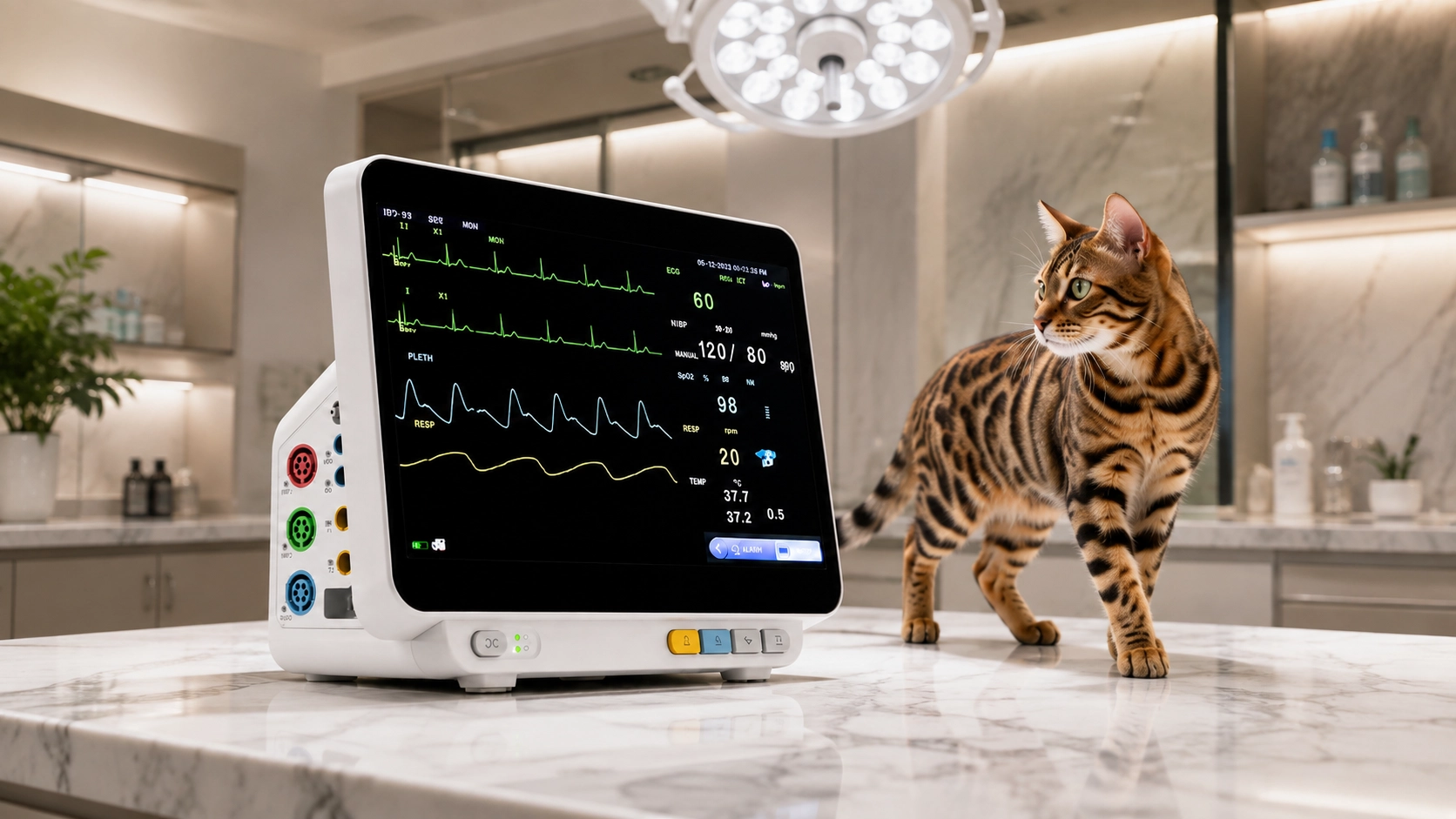 GuardLynx Smart Animal ECG Monitor · 医用级精准 · GuardLynx