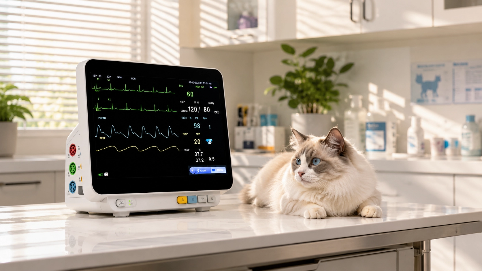 GuardLynx Smart Animal ECG Monitor · 清晨诊疗室 · GuardLynx