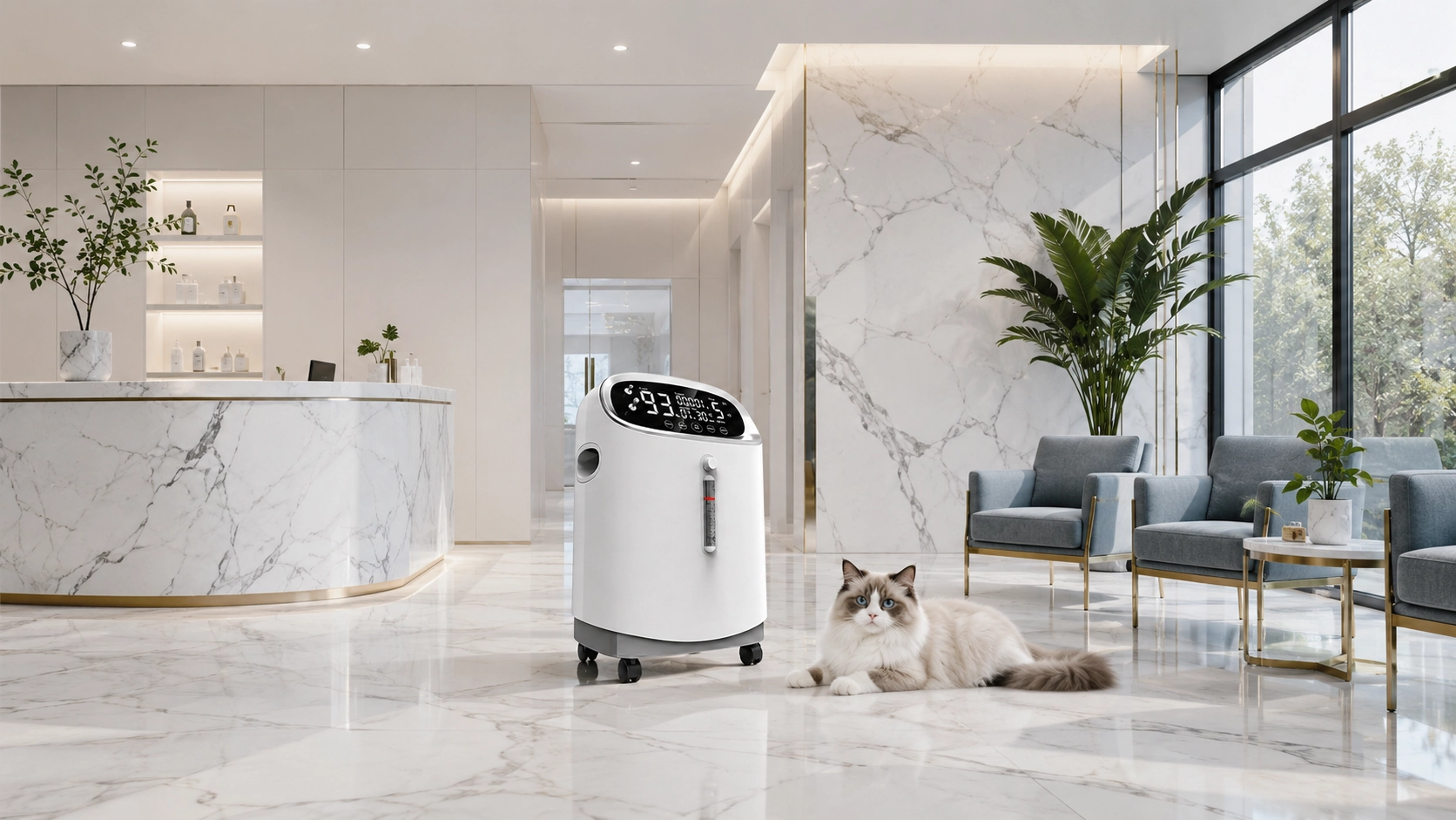 Smart 5L Pet Oxygen Concentrator · Detail image 1 · GuardLynx