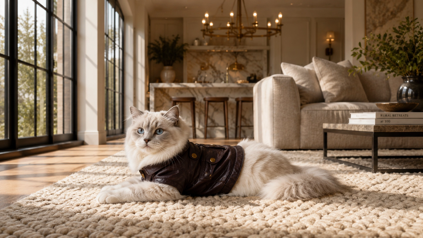 Rebel Rider Pet Leather Jacket · Sizes for Every Pet · GuardLynx