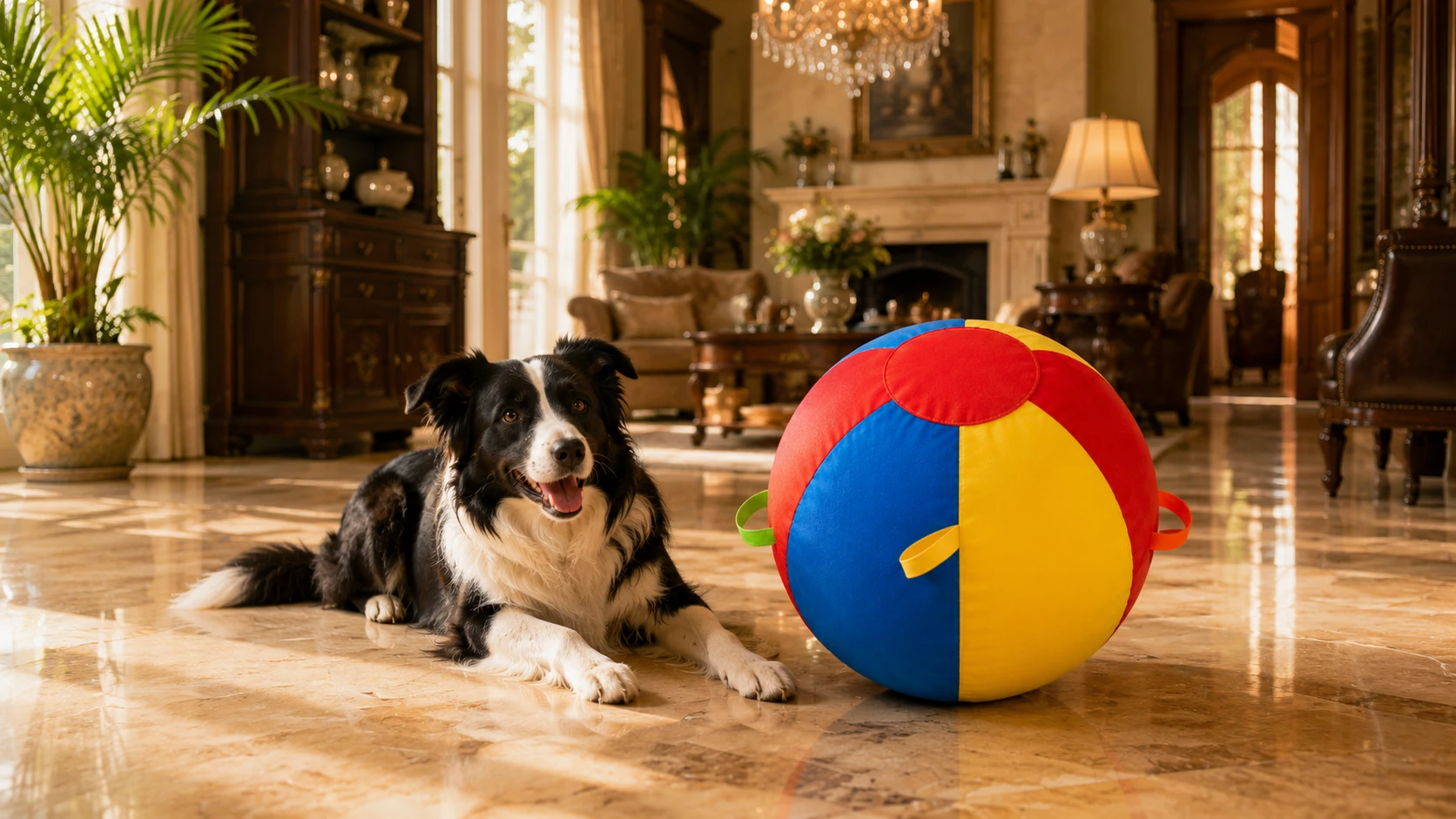 Interactive Smart Dog Ball with LED · Easy Disassembly · GuardHound DOG