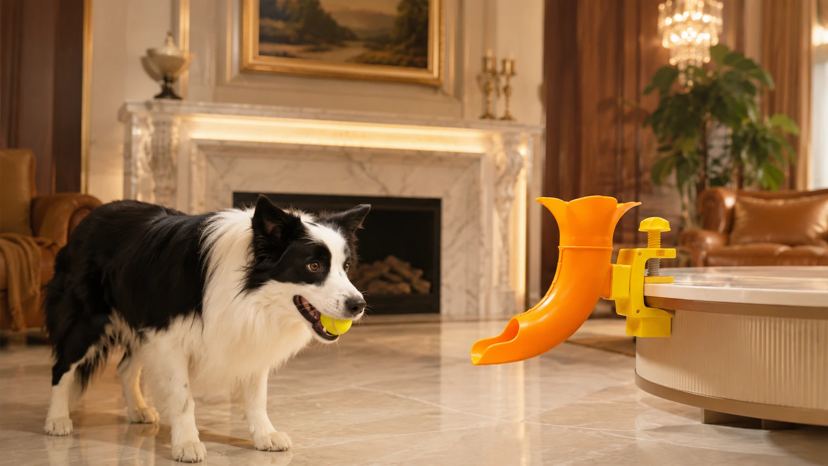 Interactive Dog Ball Launcher Toy · GuardHound DOG