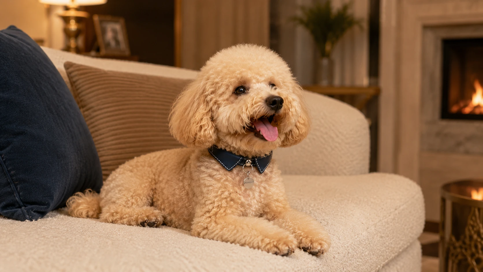 Gentleman's Bow Tie Leather Dog Collar · Gentleman's Bow Tie · GuardHound DOG