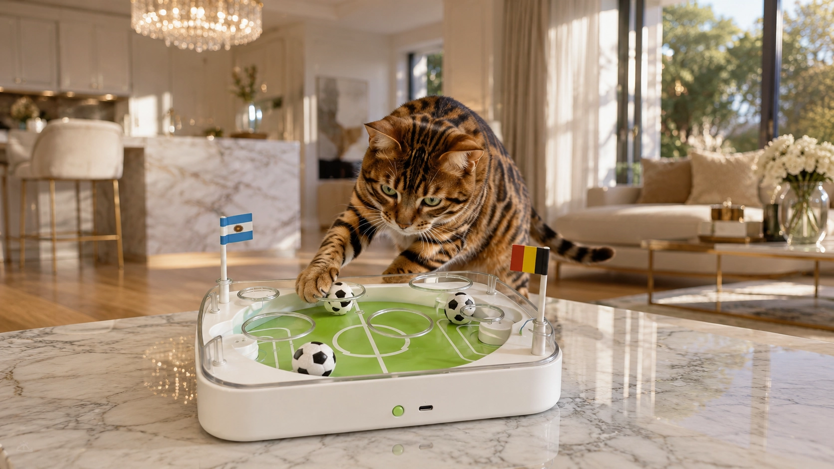 GuardLynx Smart Soccer Ball Cat Toy · One Charge, Endless Games · GuardLynx