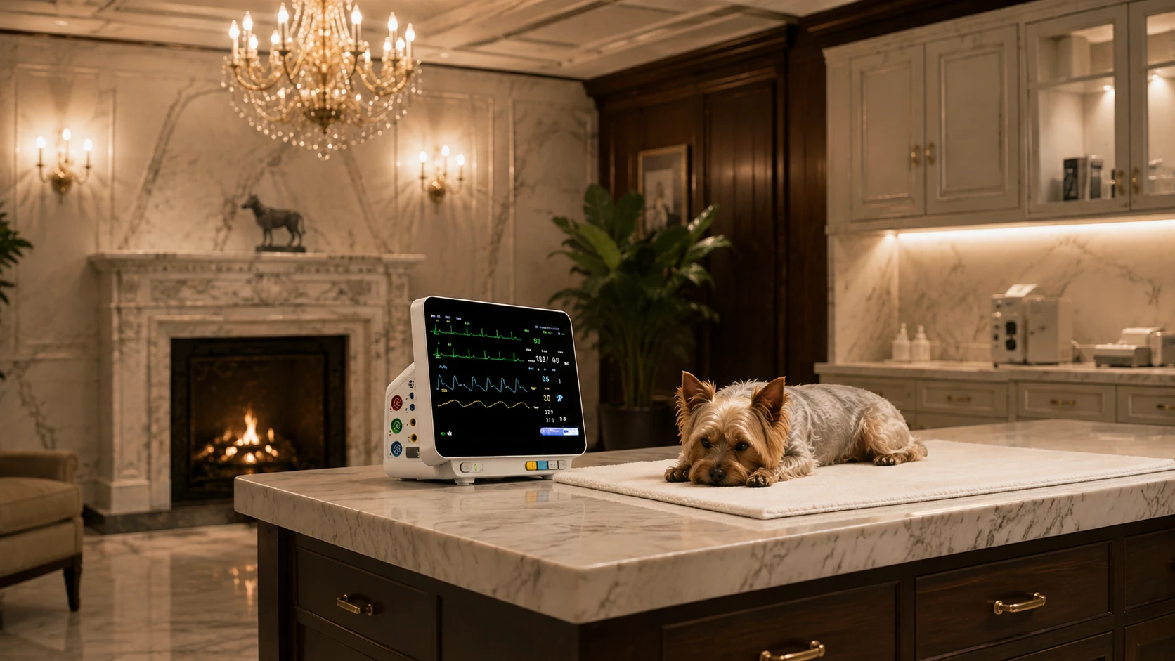 Animal ECG Monitor for Smart Health Tracking · Vet-Ready Reports · GuardHound DOG