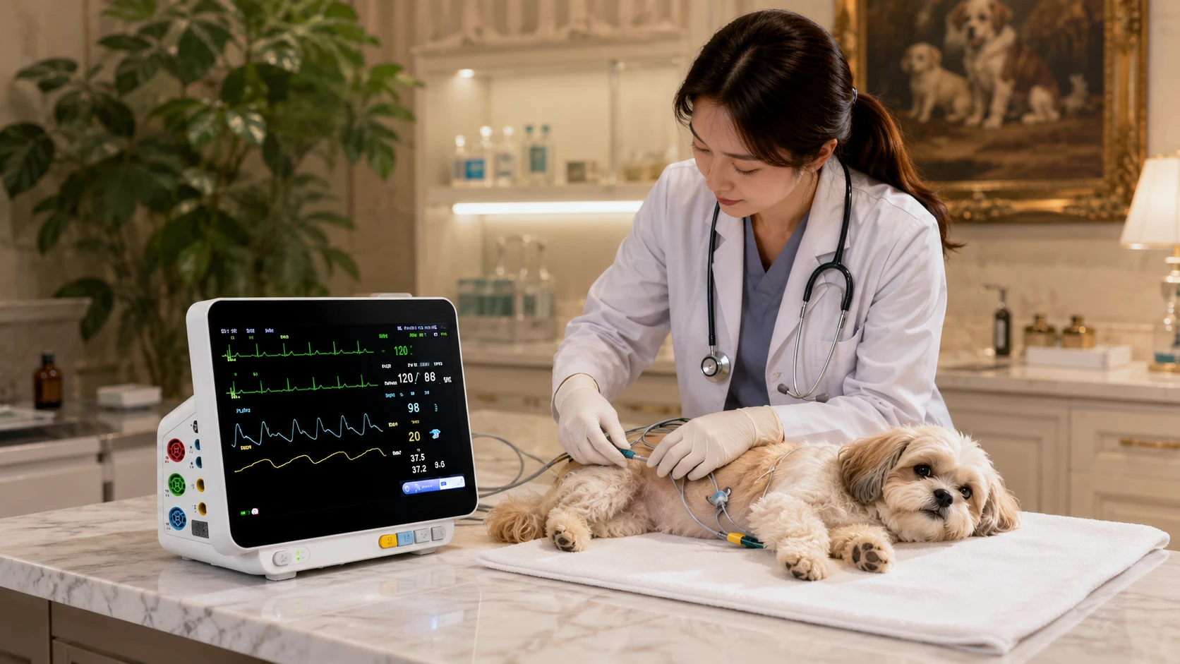 Animal ECG Monitor for Smart Health Tracking · Post-Surgery Recovery · GuardHound DOG