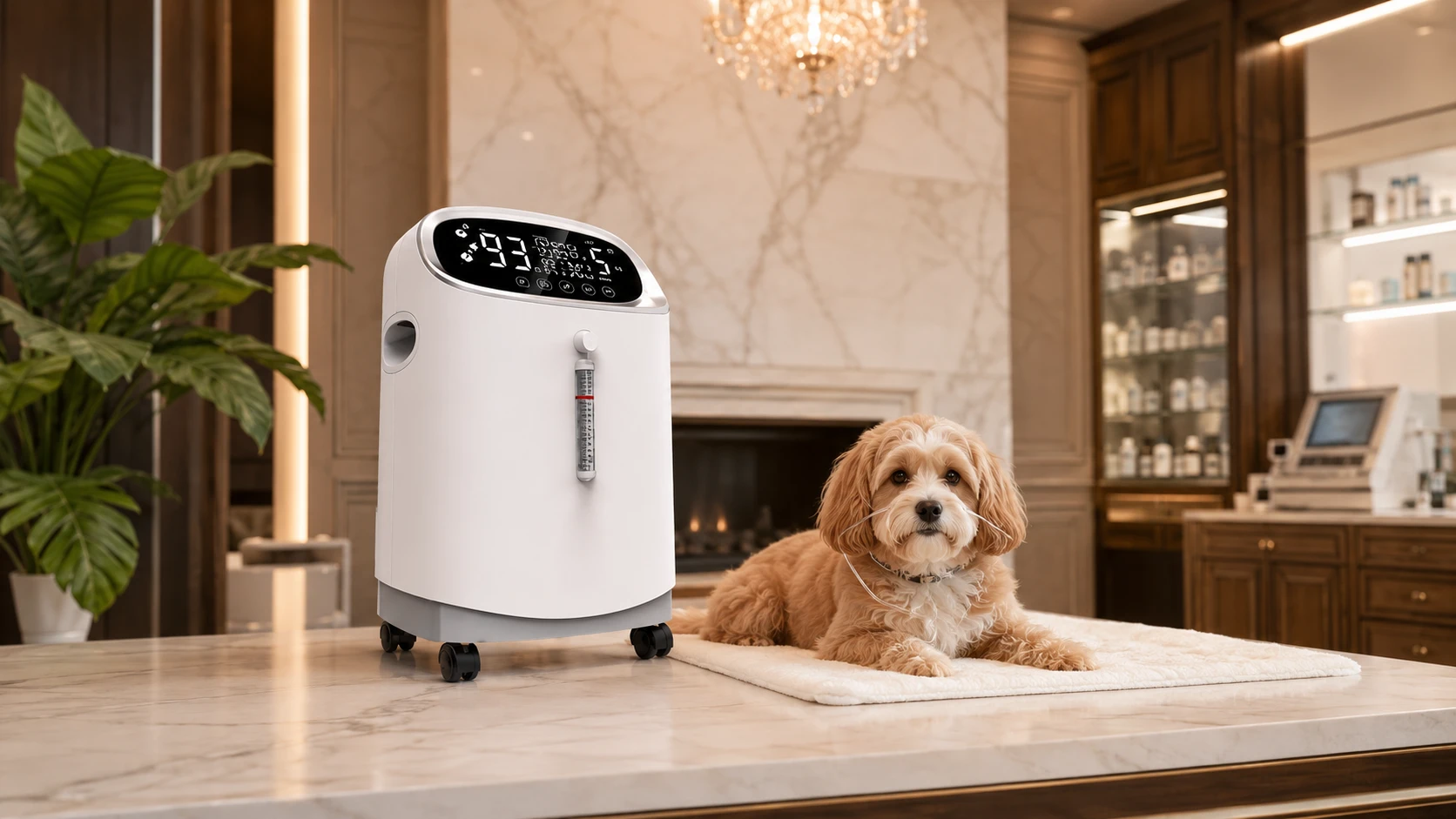 GuardHound 5L Pet Oxygen Concentrator · GuardHound DOG