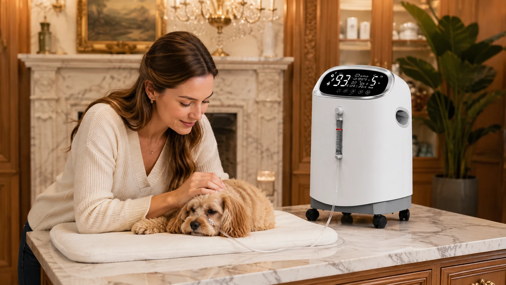 GuardHound 5L Pet Oxygen Concentrator · Home Recovery · GuardHound DOG