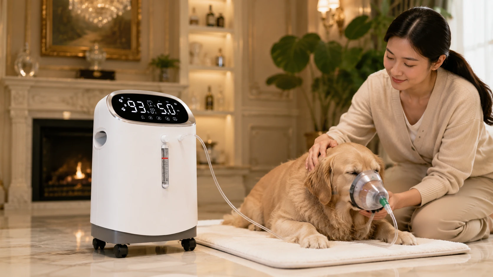 GuardHound 5L Pet Oxygen Concentrator · Travel & Mobility · GuardHound DOG